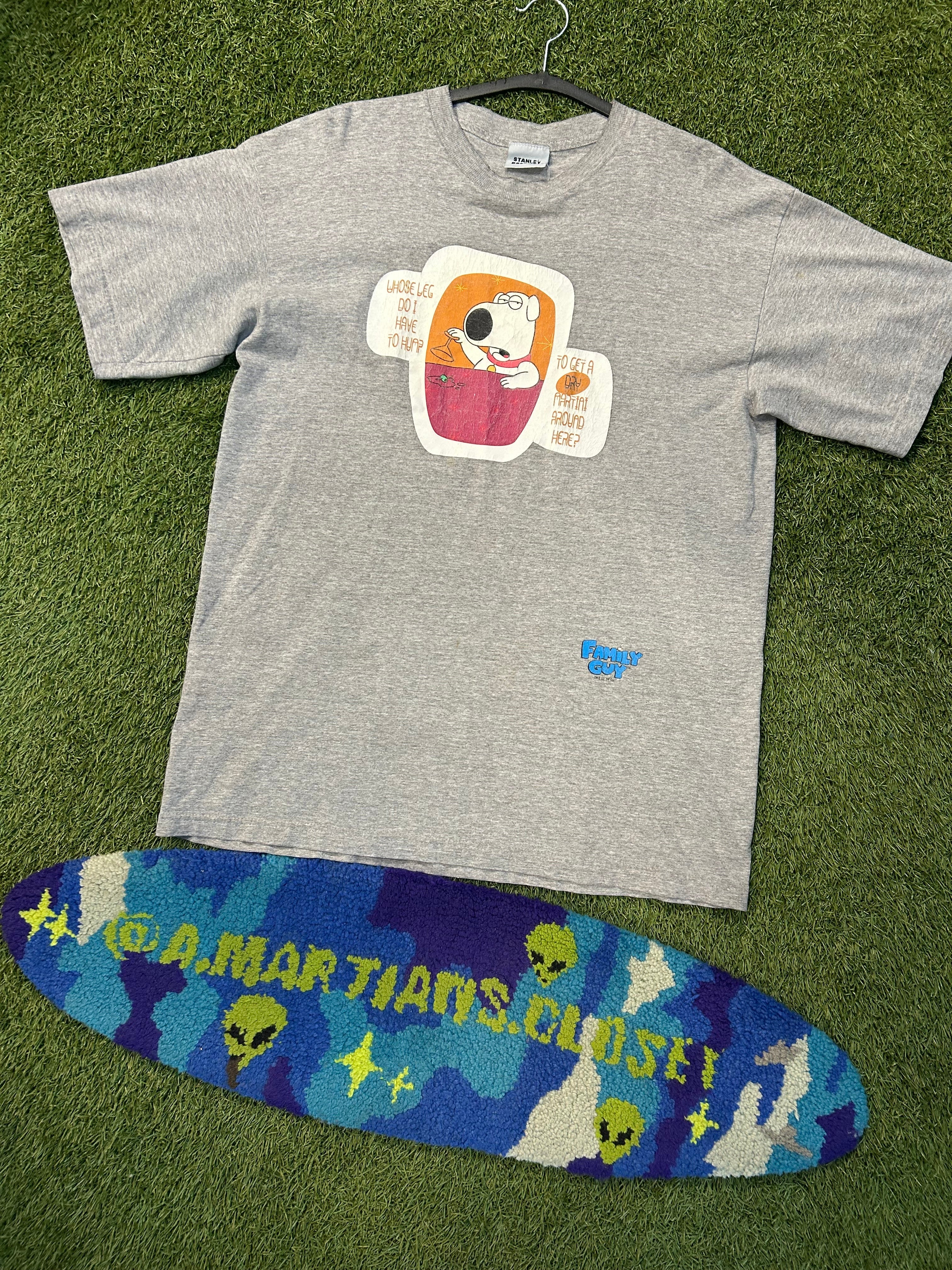 Vintage 1999 Fox TVs Family Guy Brian The Dog Tee