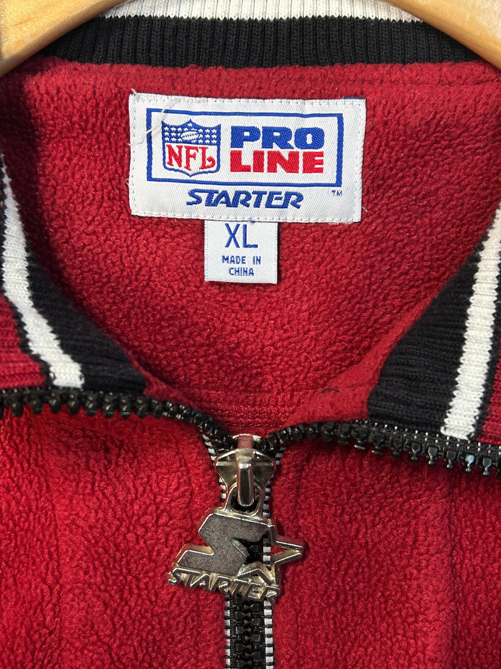 Vintage Starter NFL San Francisco Forty Niners Fleece Pullover