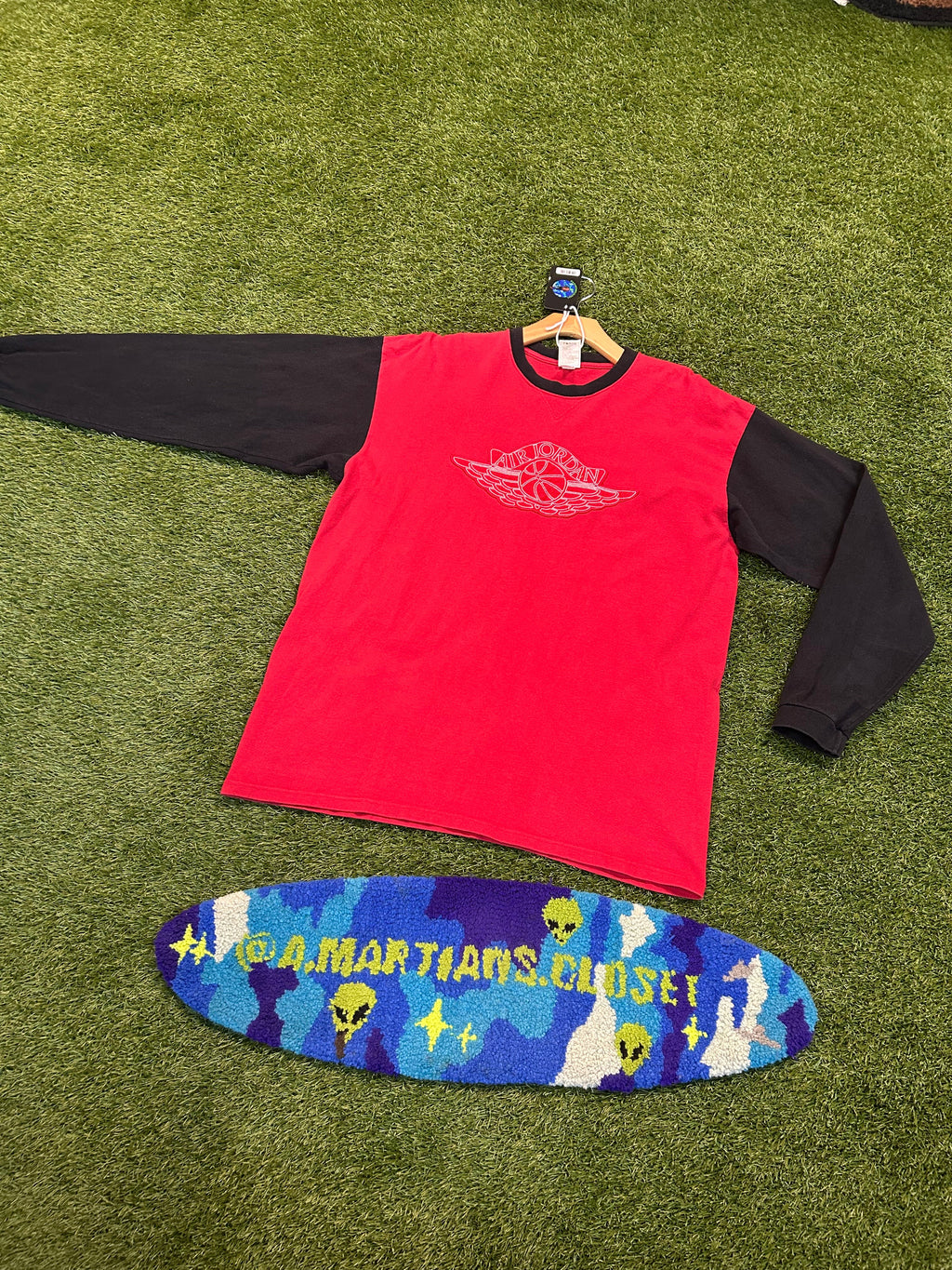 Y2K Air Jordan Flight Logo L/S Tee