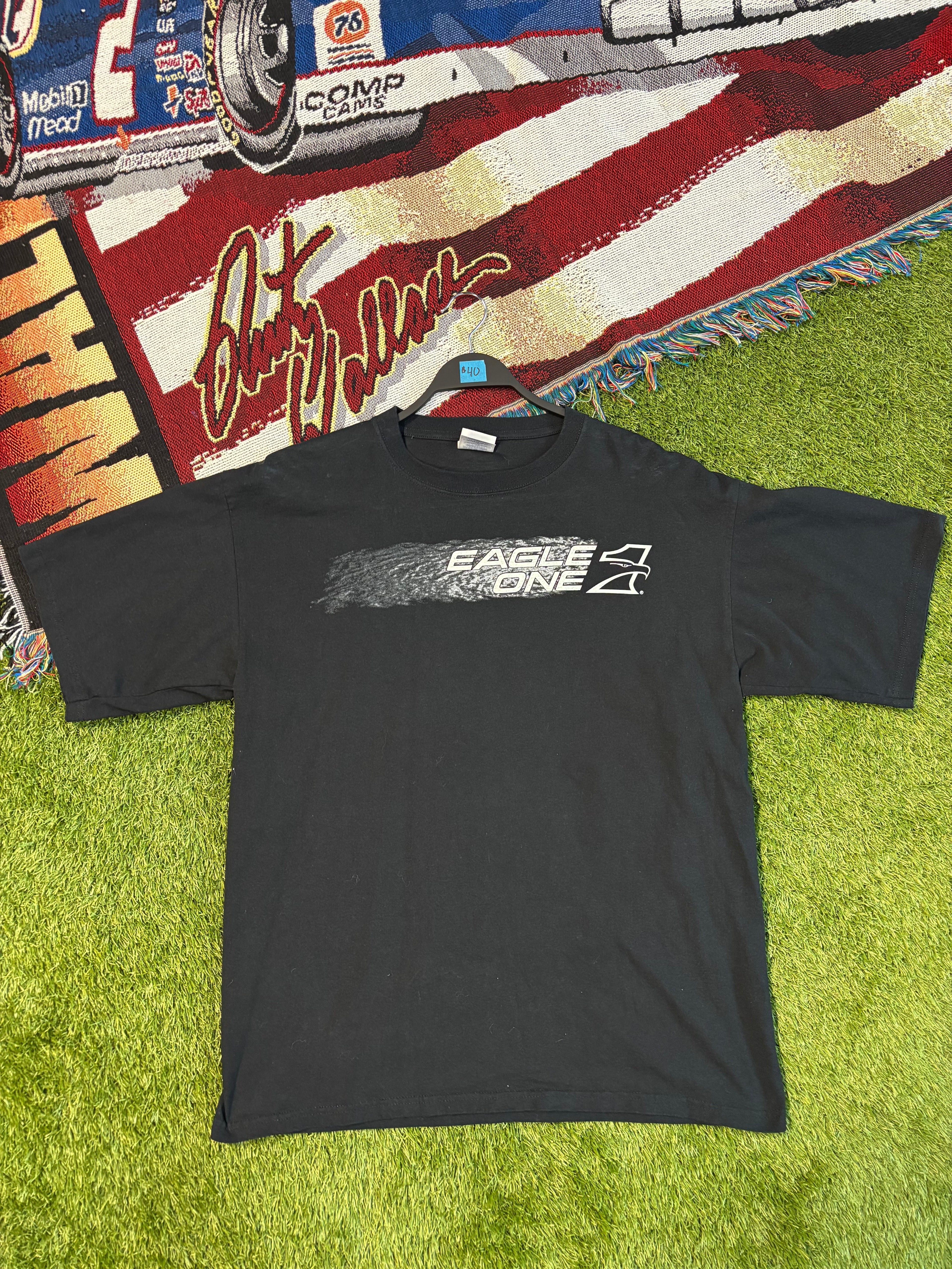 Mark Martin Eagle One Roush Racing NASCAR T-Shirt Size XL Santee Gold Tag