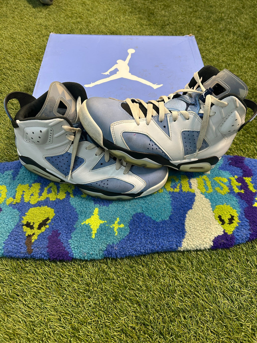 Jordan Retro 6 University Blue(Used)