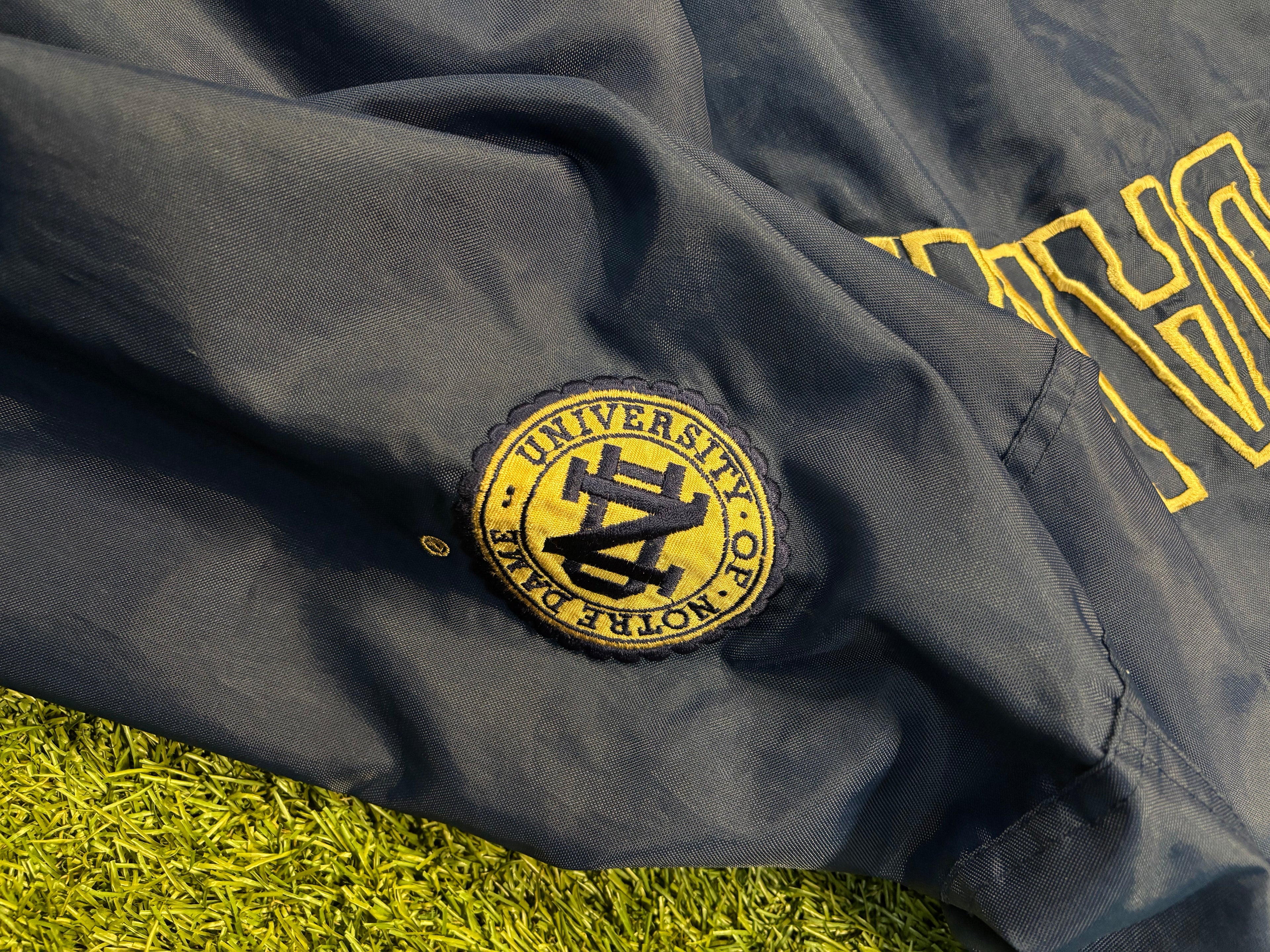 Vintage Notre Dame University Windbreaker