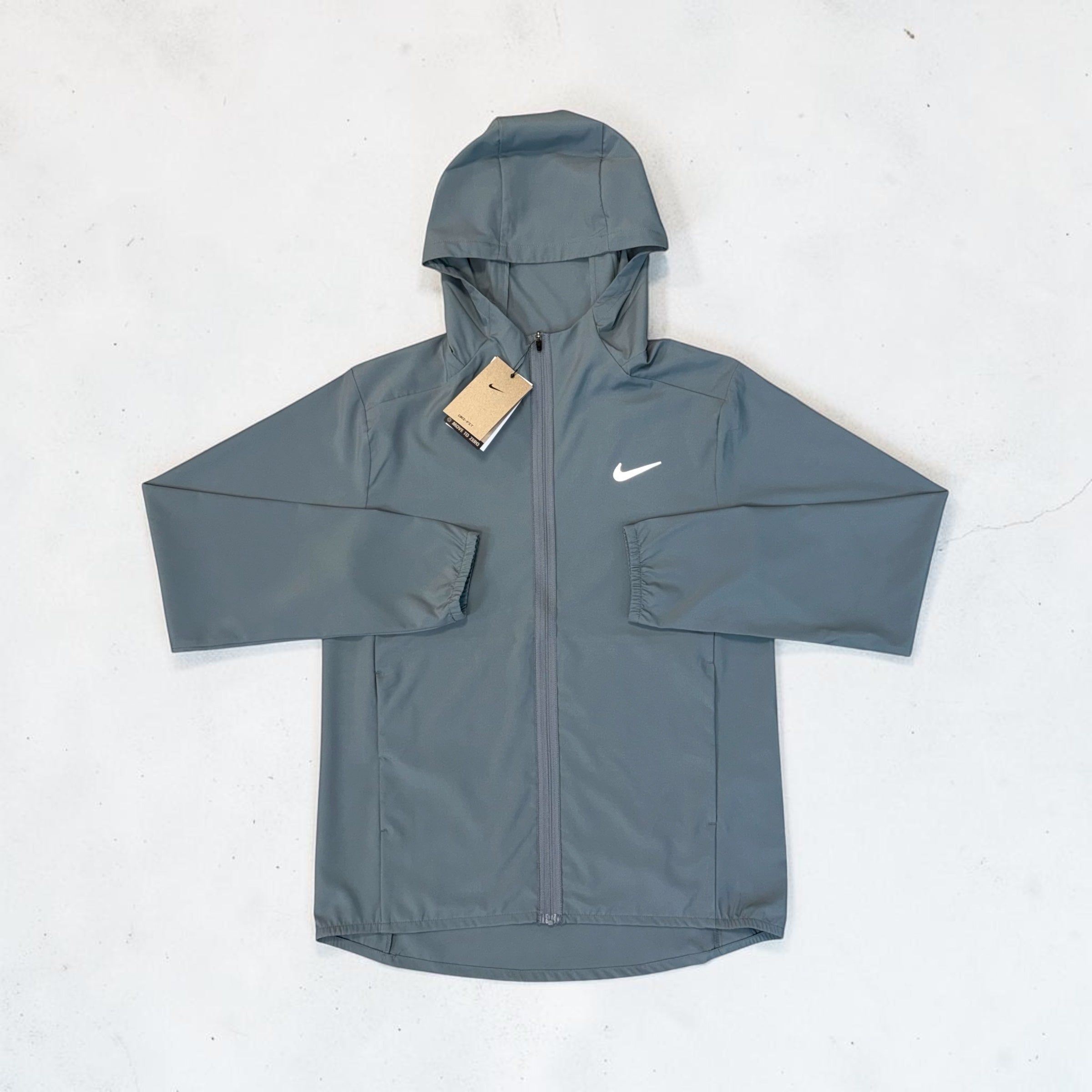 NIKE FORM DRI-FIT WINDRUNNER JACKET - GREY