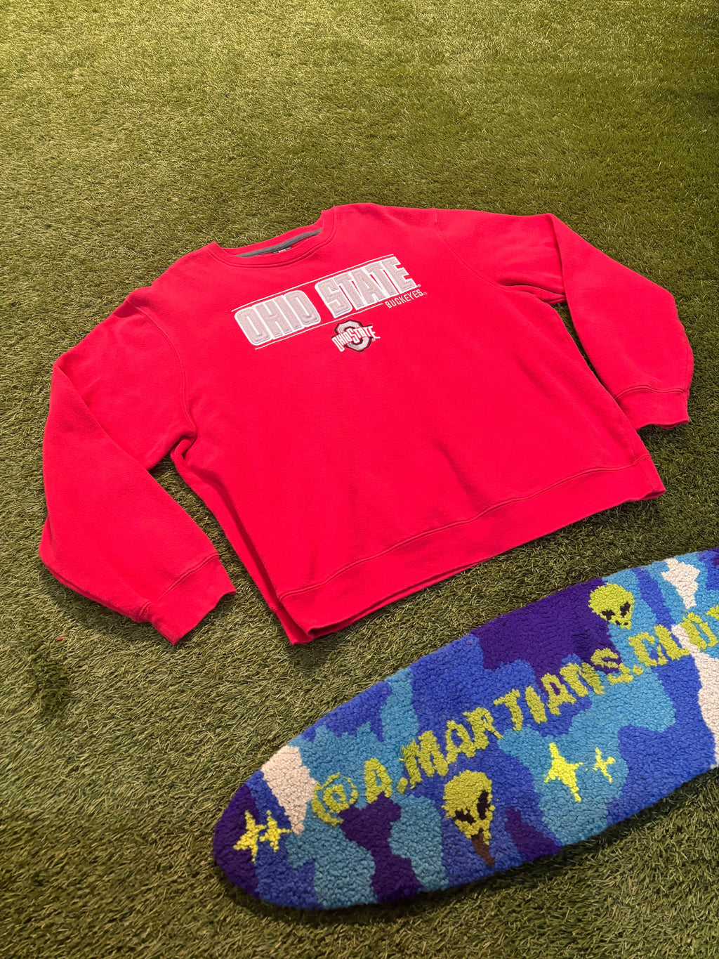Modern “Ohio State” Crewneck
