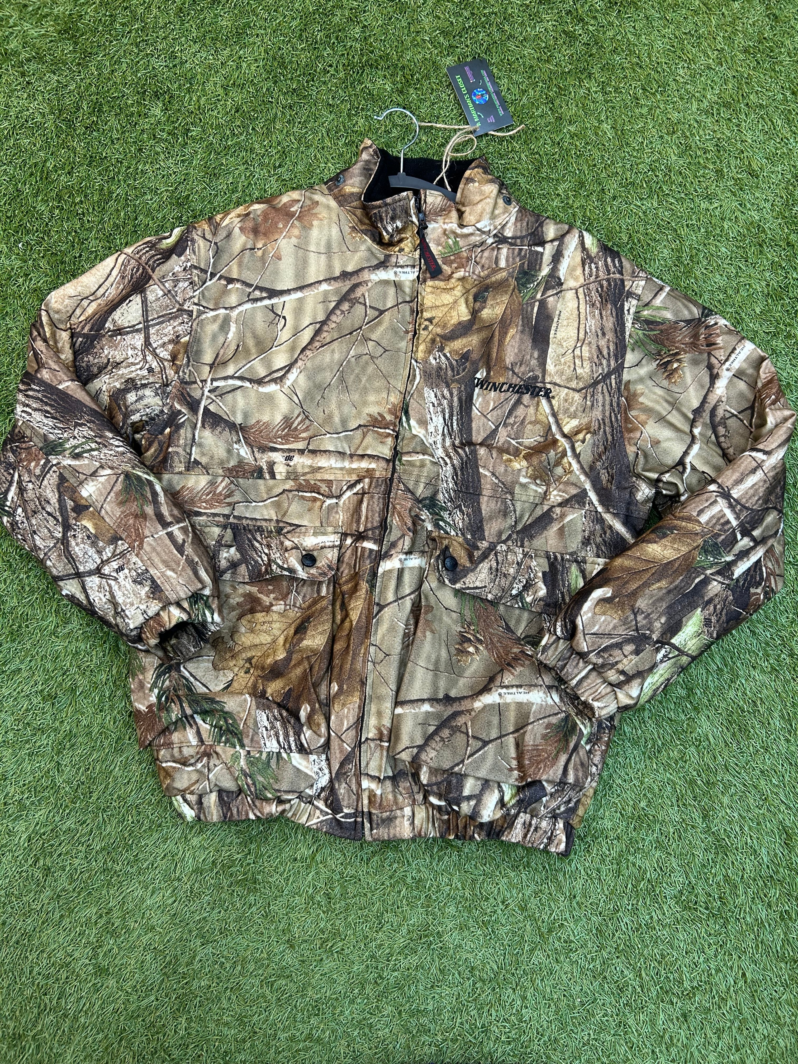 Vintage Winchester Outdoor Sportsman Camo Heavy Jacket
