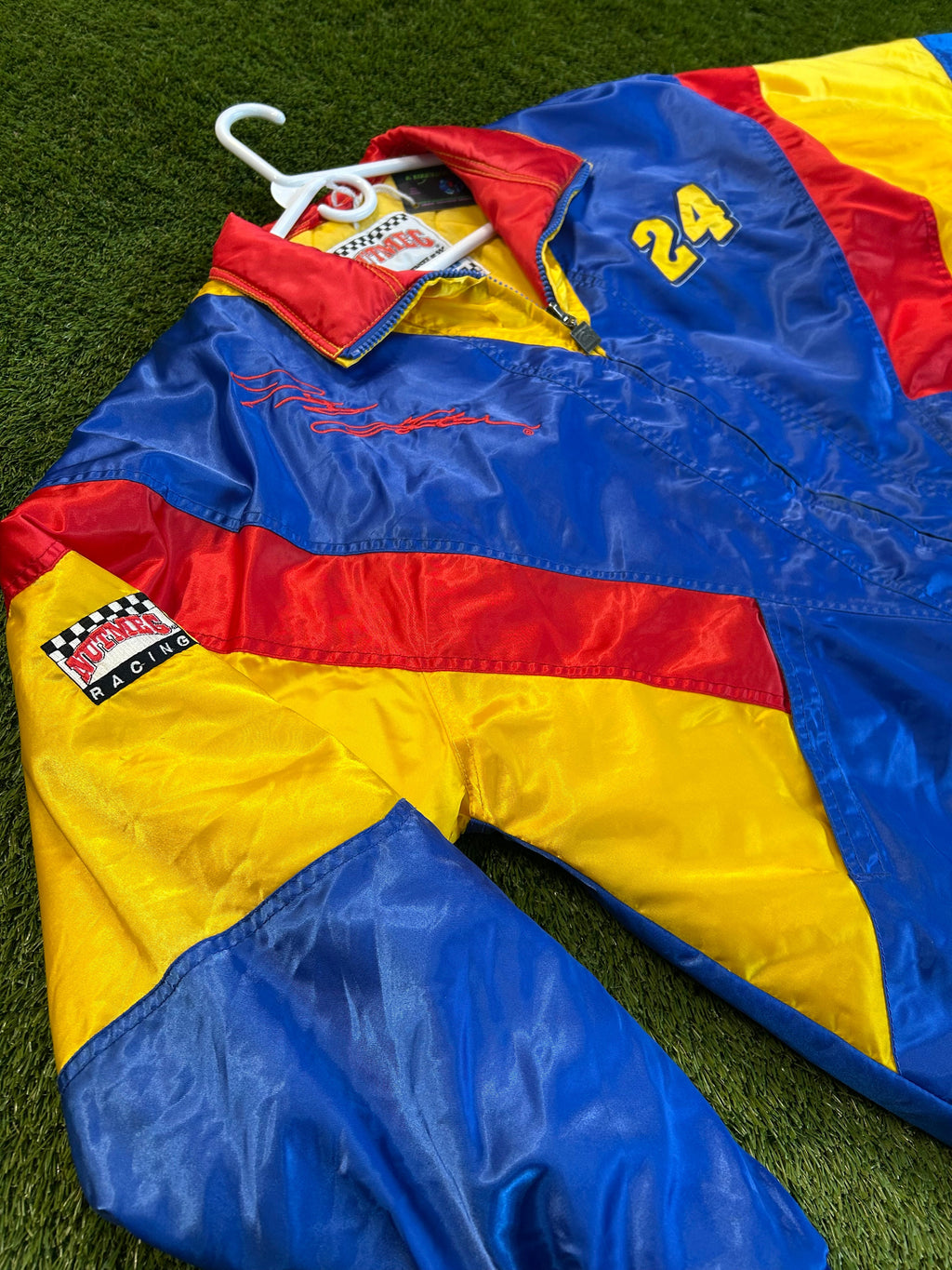 Vintage 90s Nutmeg Jeff Gordon #24 NASCAR Jacket
