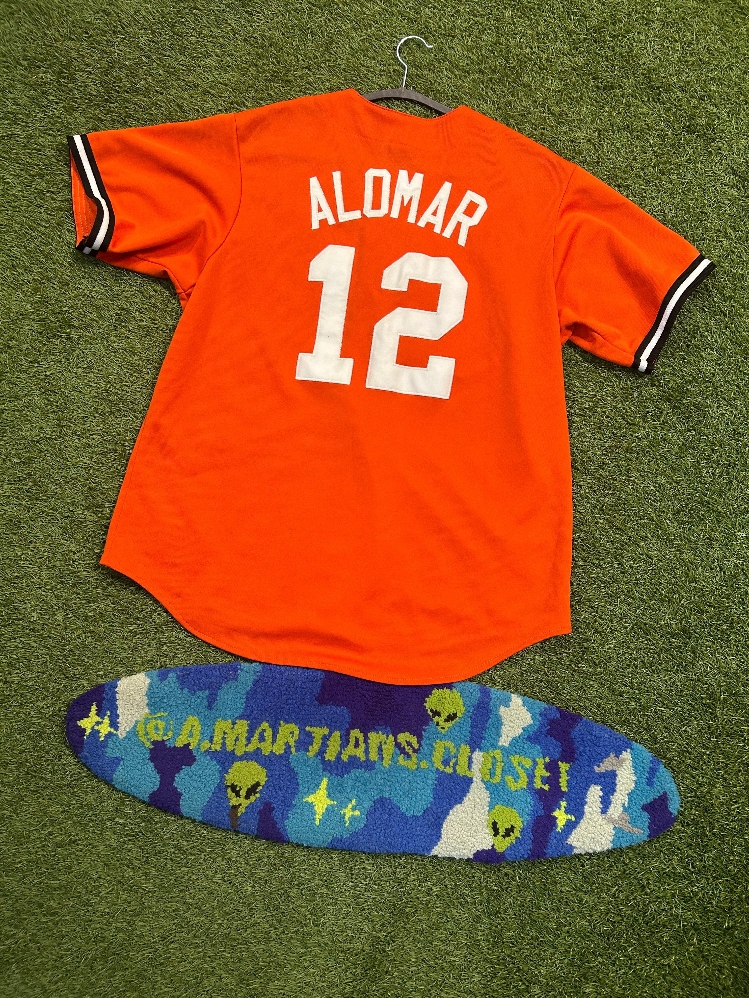 Vintage Majestic Roberto Alomar Baltimore Orioles MLB Jersey