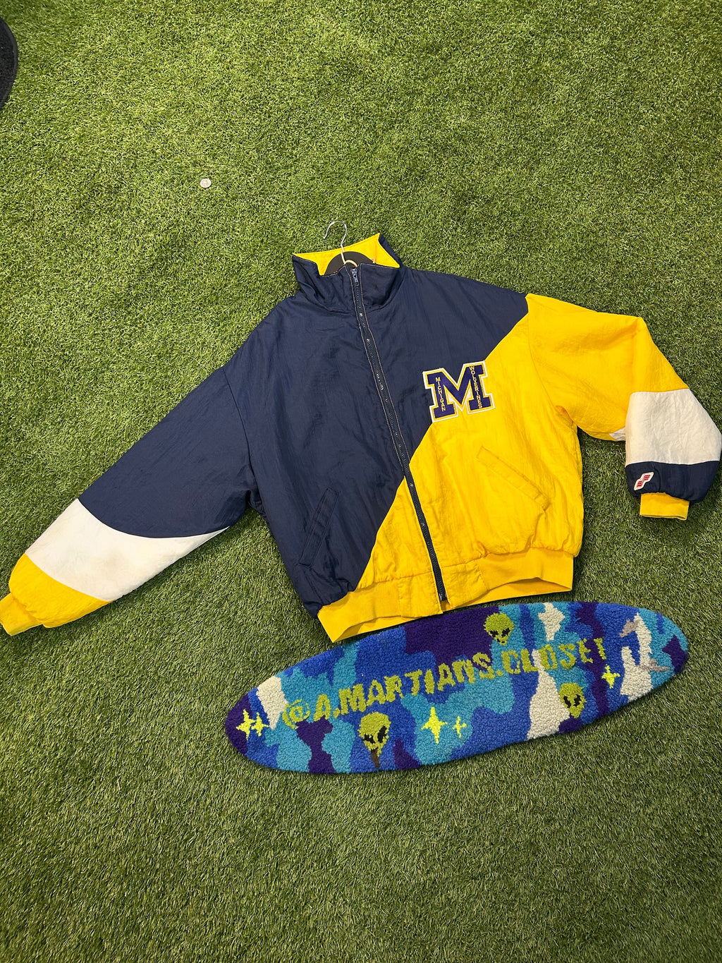 Vintage 80s Swingster Michigan Wolverines Jacket