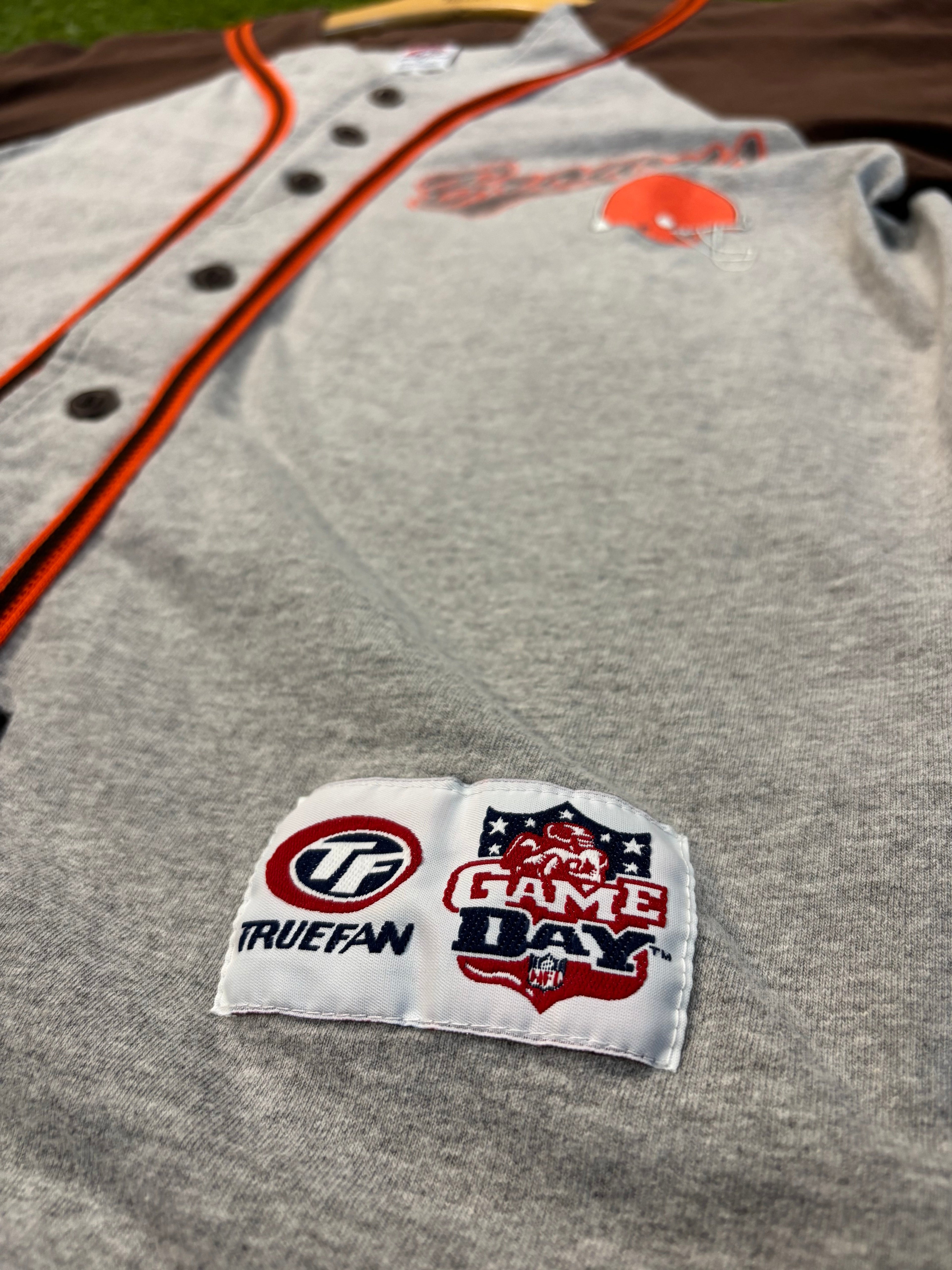 Vintage Browns Button Up Tee