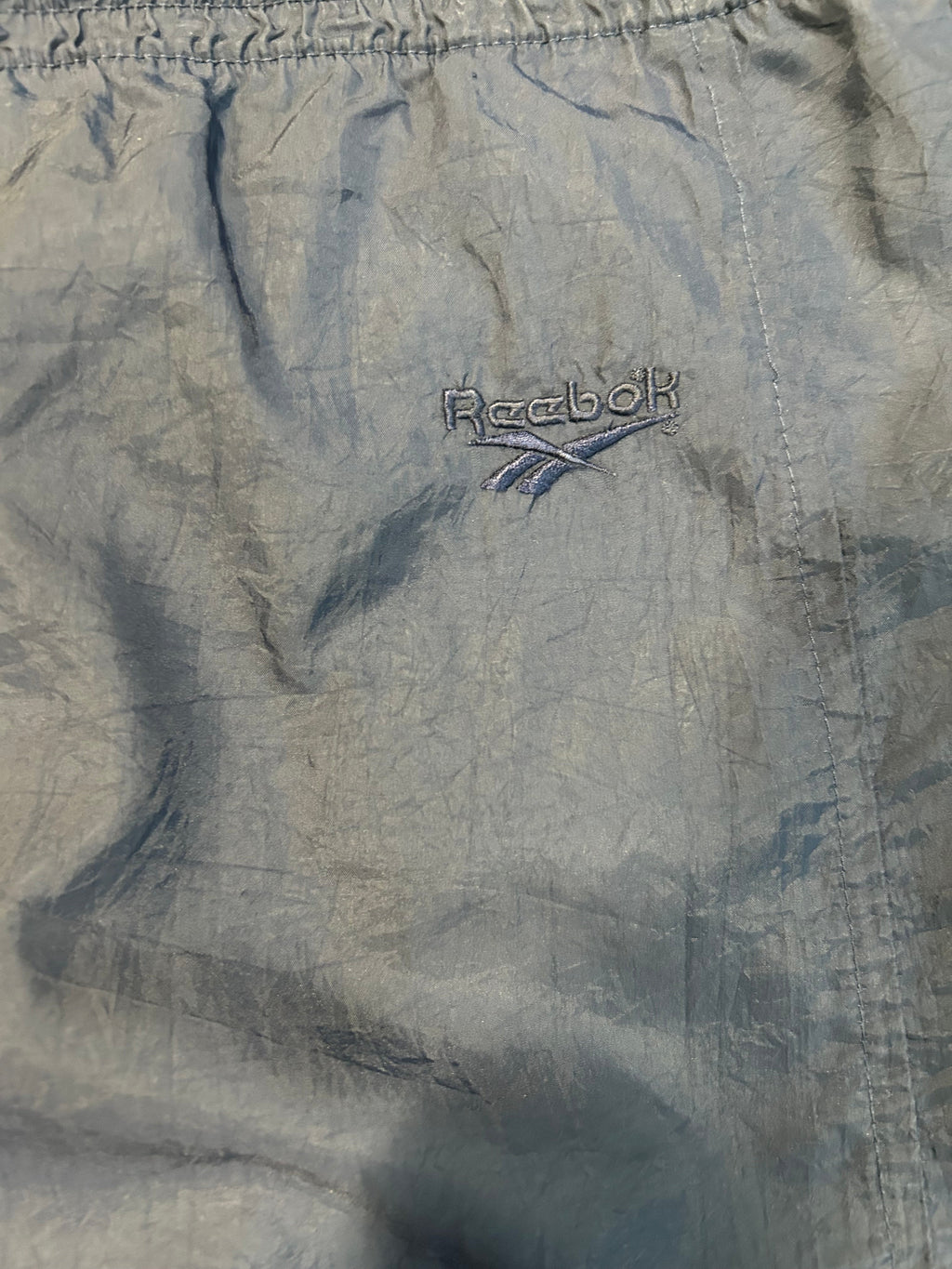 Vintage 90s Reebok Navy Blue Windbreaker Sweatpants