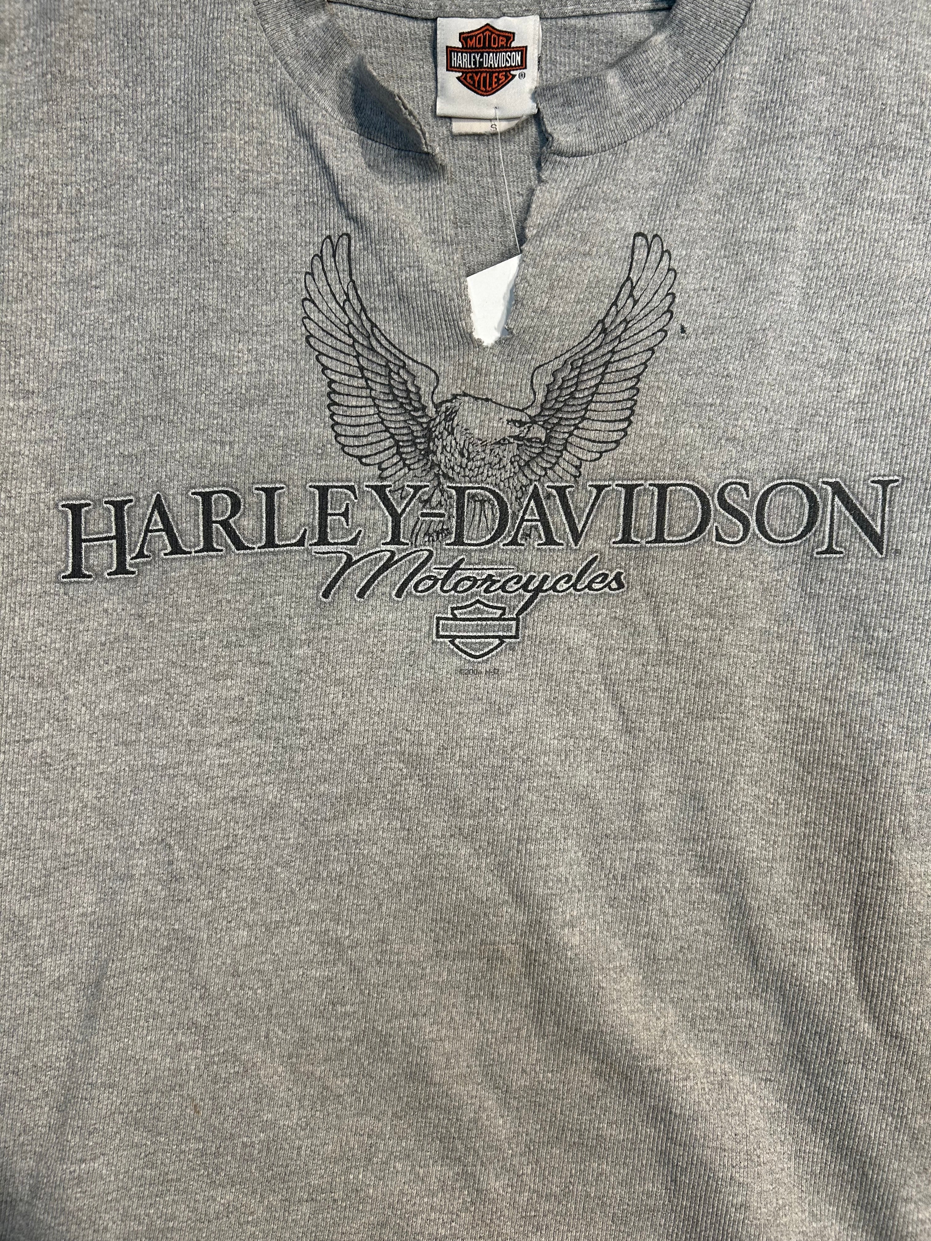 2004 Harley Davidson Women’s Long Sleeve Freedom Flame Eagle Tee