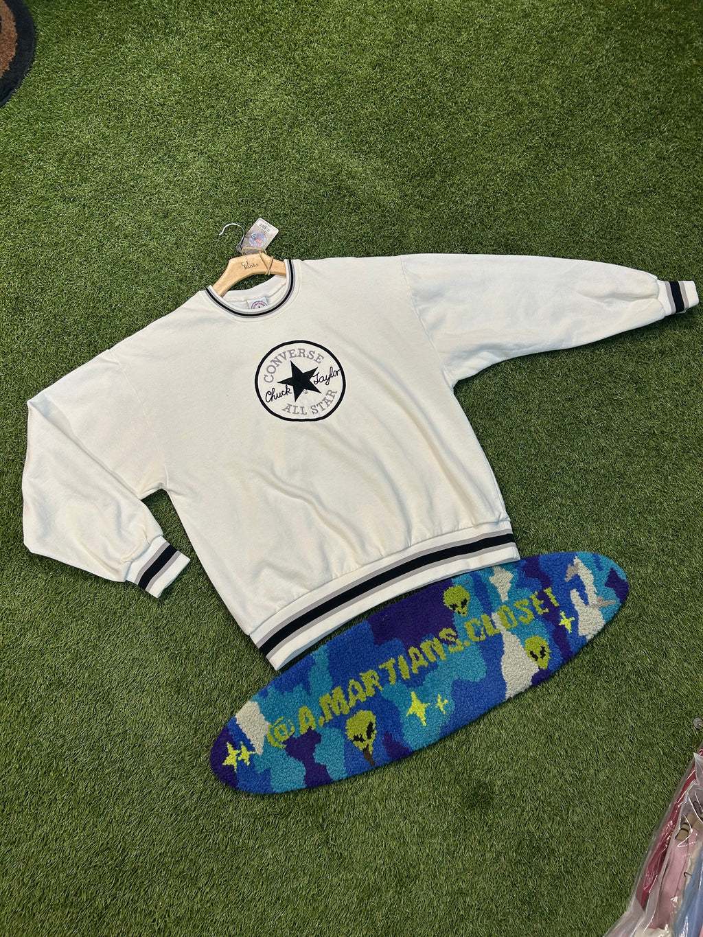 Vintage Converse All Star Chuck Taylor OG Logo Crewneck