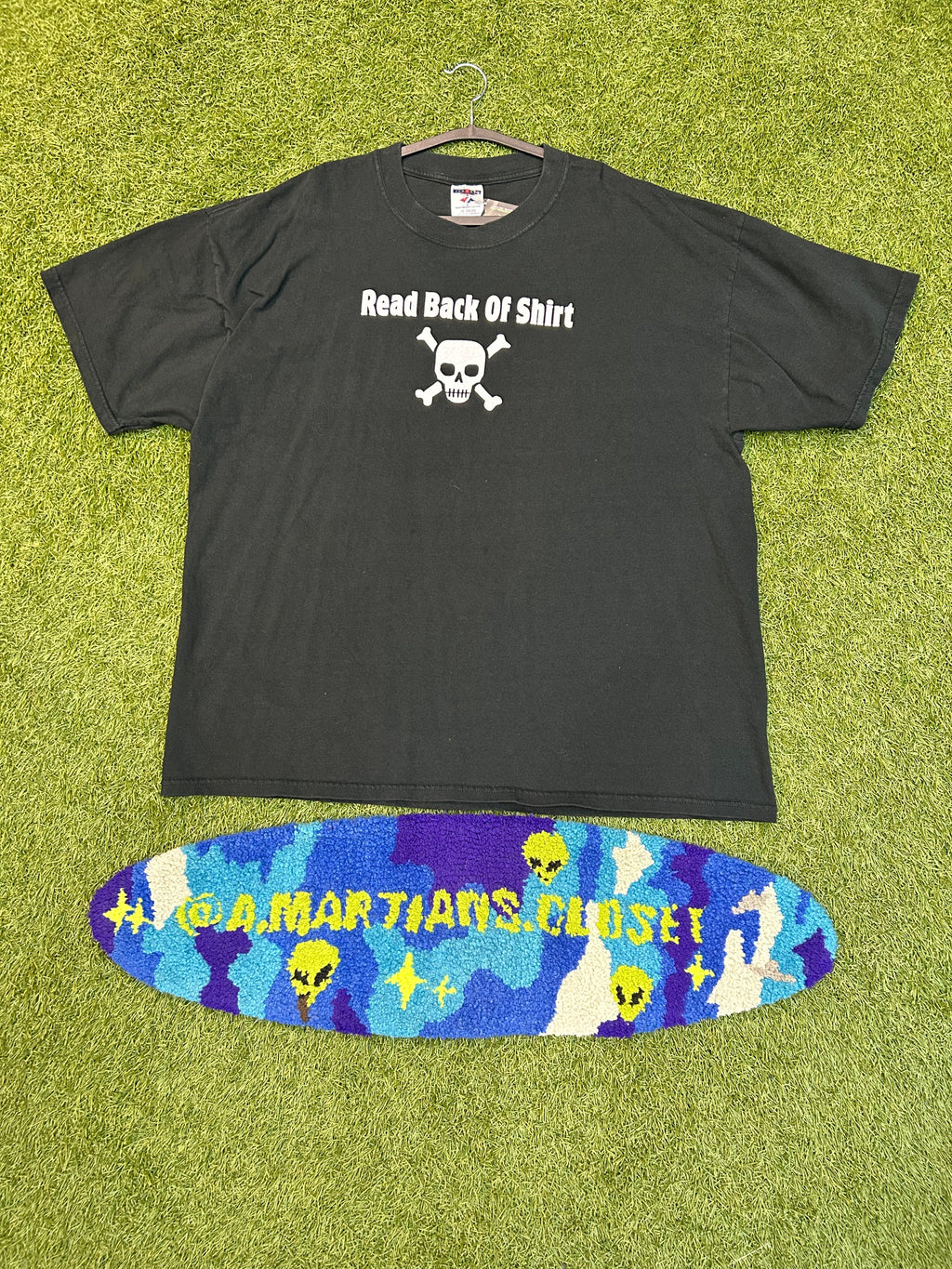 Y2K Read Bak Of Shirt Funny Tee