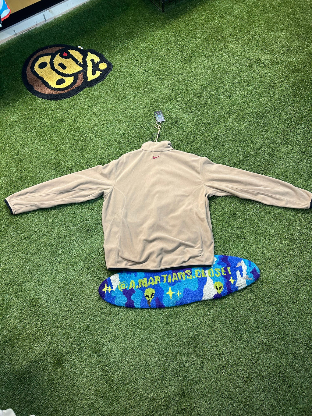 Y2K Nike Sand Jacket Single Little Swoosh