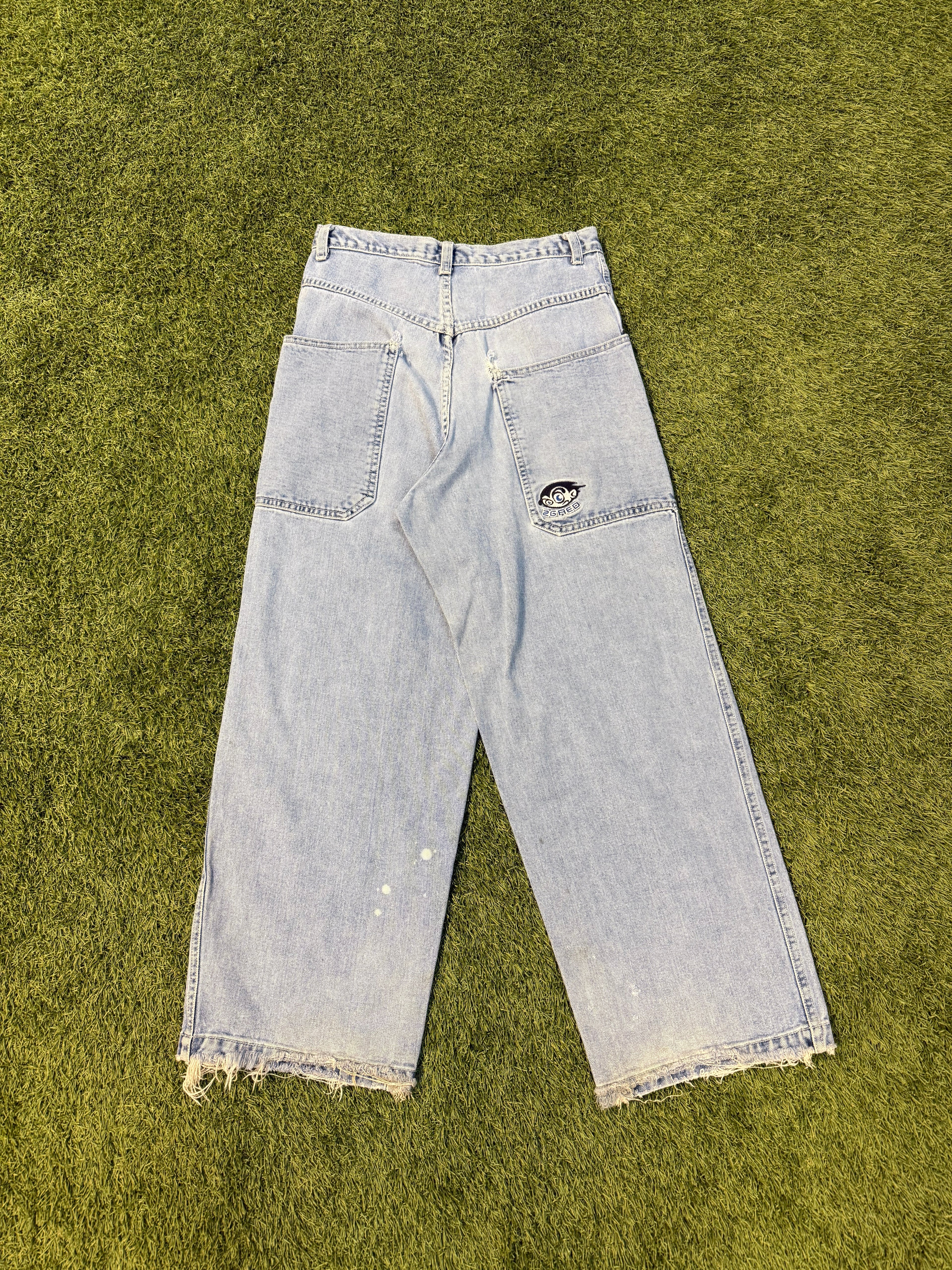 Y2K “26 RED” DENIM