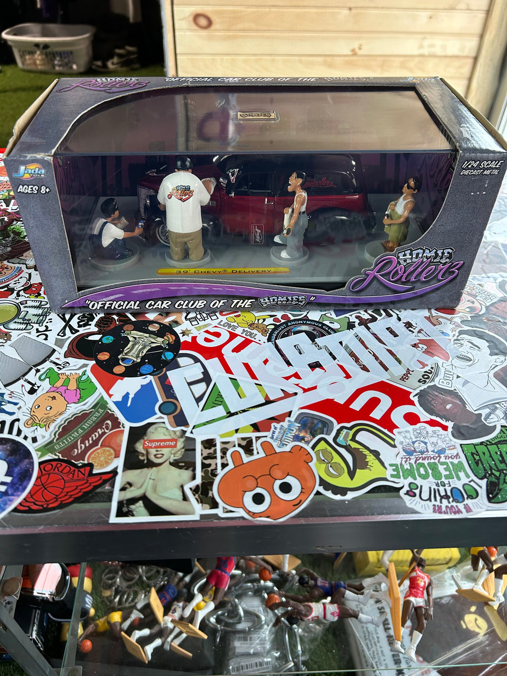Y2K 2003 Homies Official Car Club 39’ Chevy Delivery Collectable Set