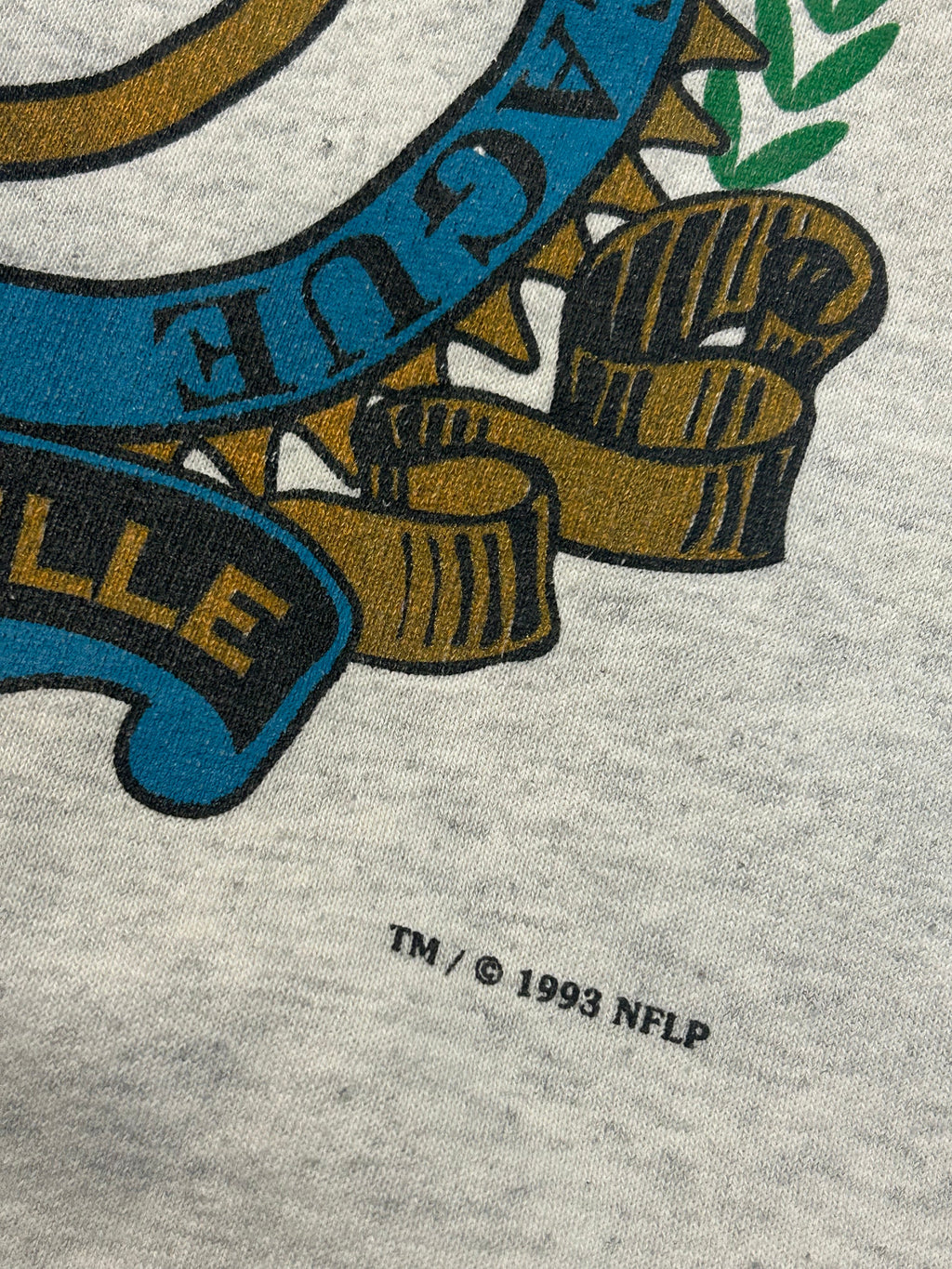 Vintage 1993 Nutmeg Jacksonville Jaguars NFL Crewneck