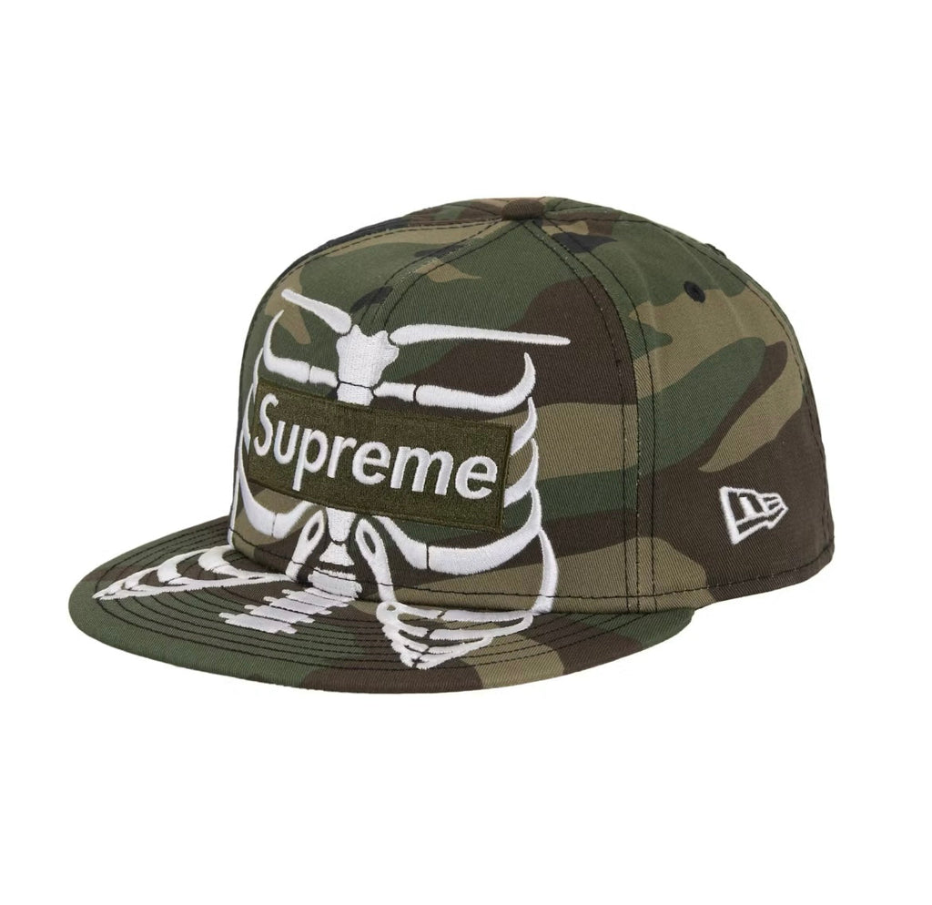Supreme New Era Bone Hat