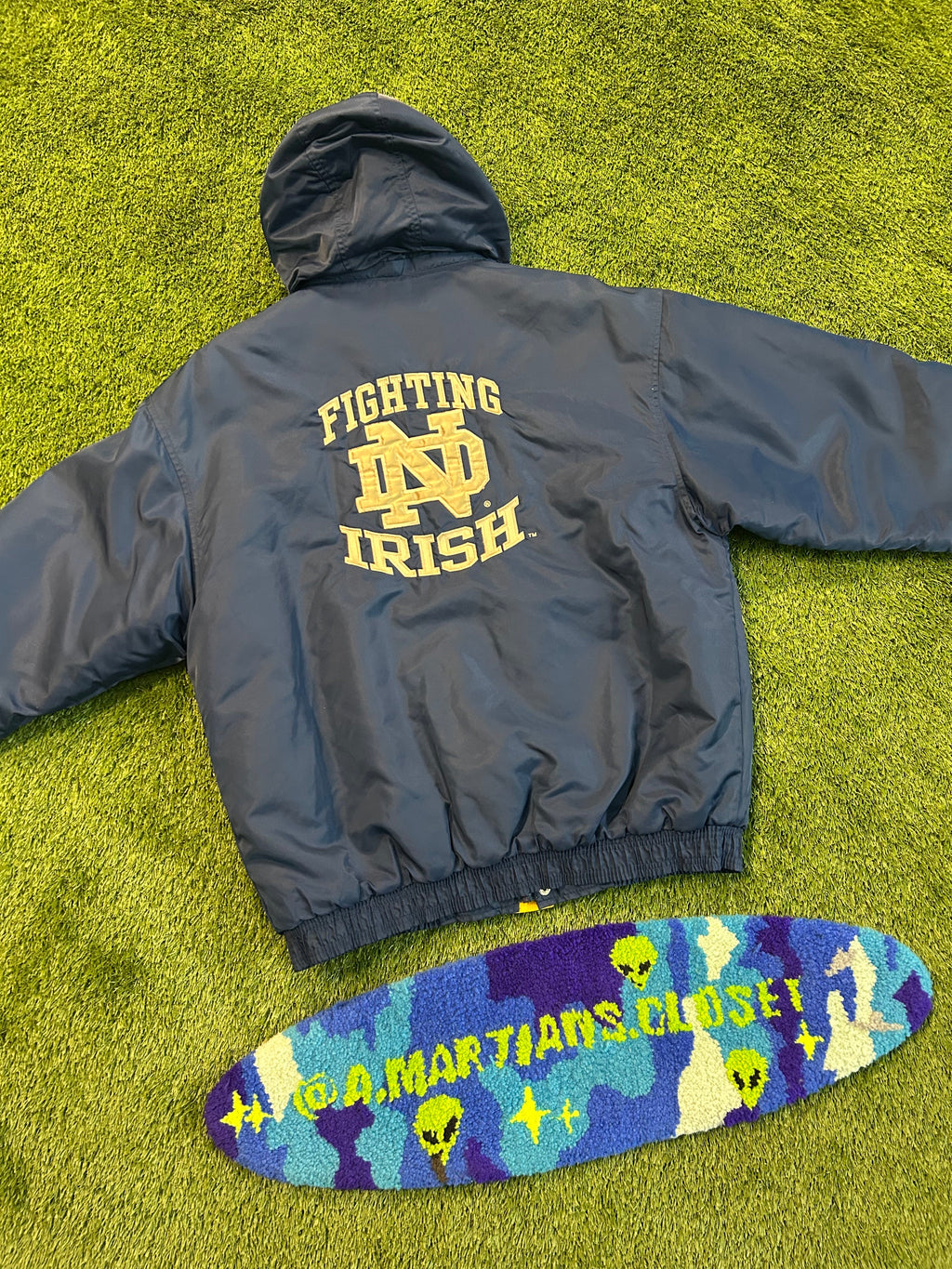 Vintage Notre Dame Fighting Irish Starter Jacket
