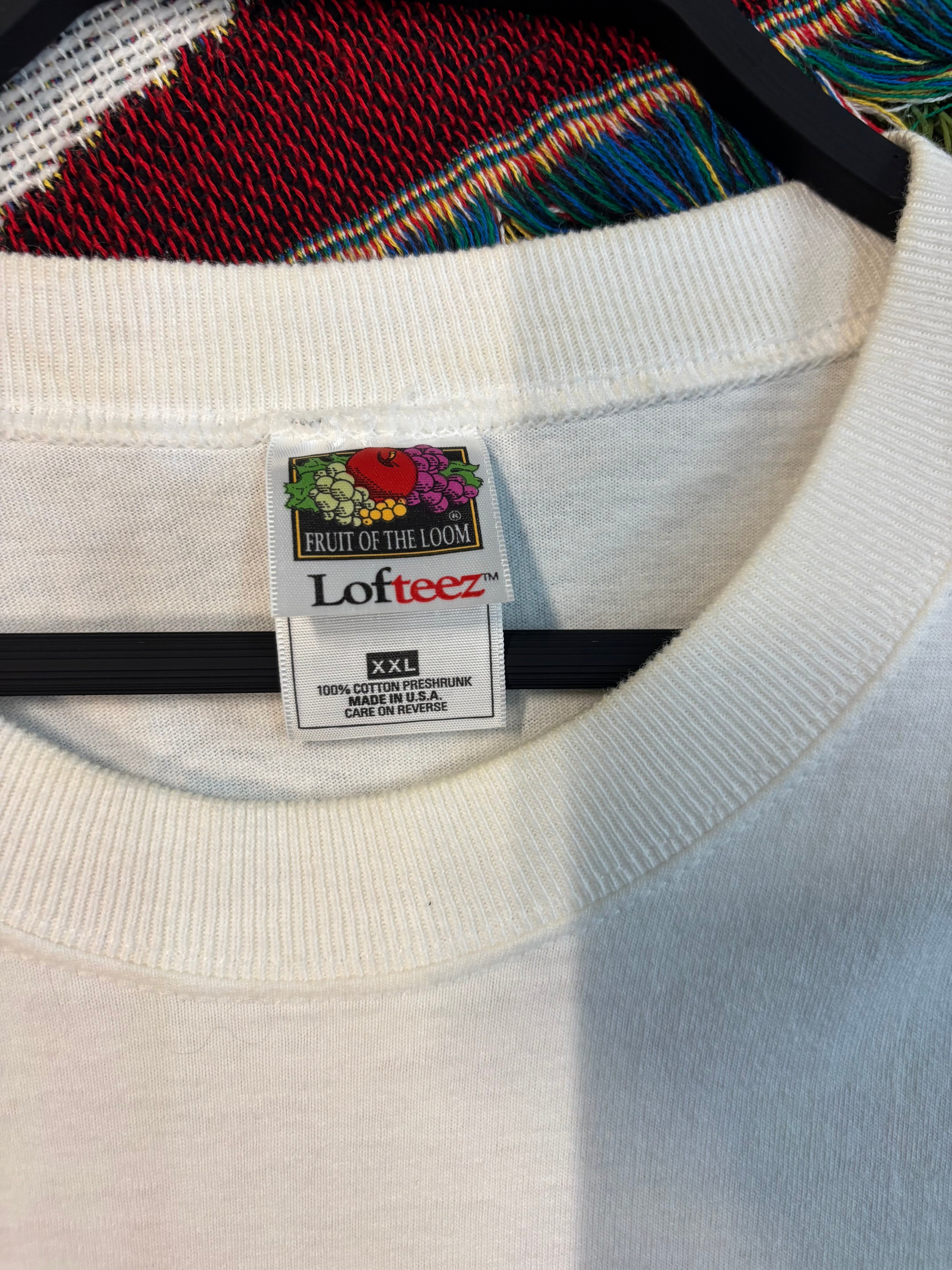 1997 Hot Wheels Mattel Racing #44 NASCAR T-Shirt Size XXL Fruit Of The Loom Lofteez Tag
