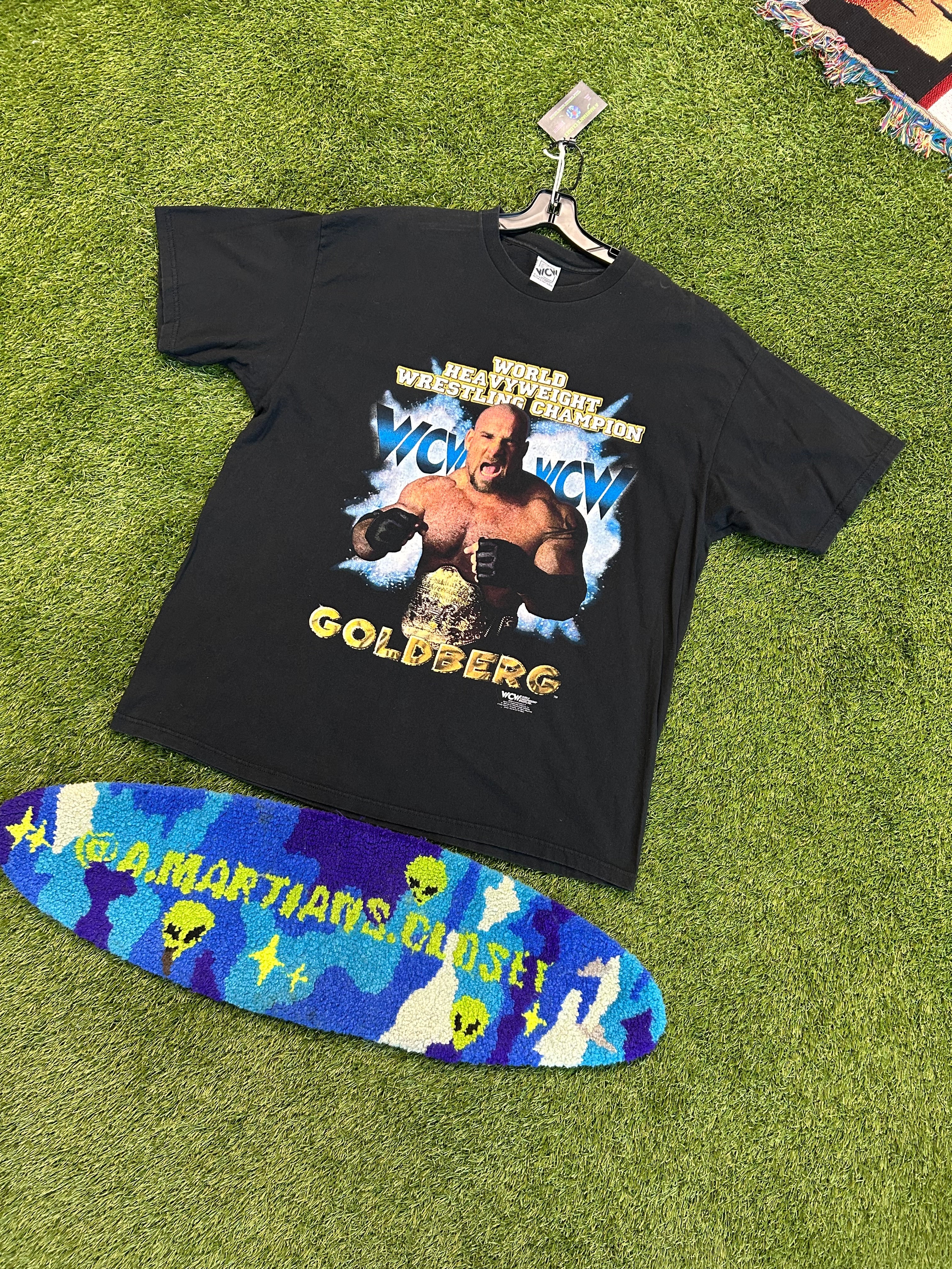 Vintage 1998 WCW Goldberg World Heavyweight Wrestling Champ