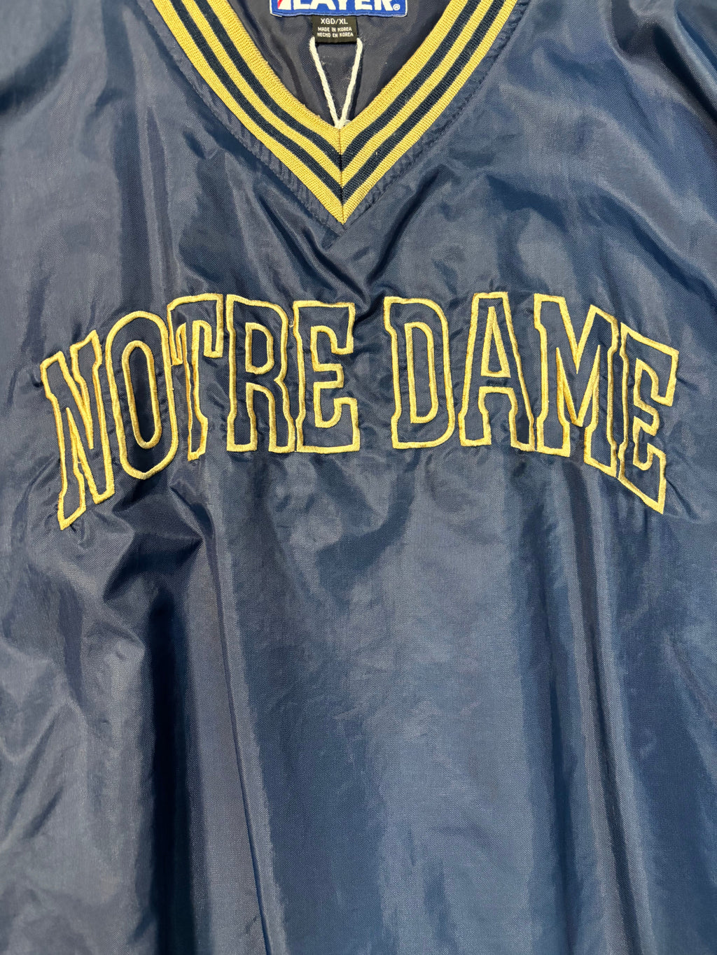 Vintage Notre Dame University Windbreaker