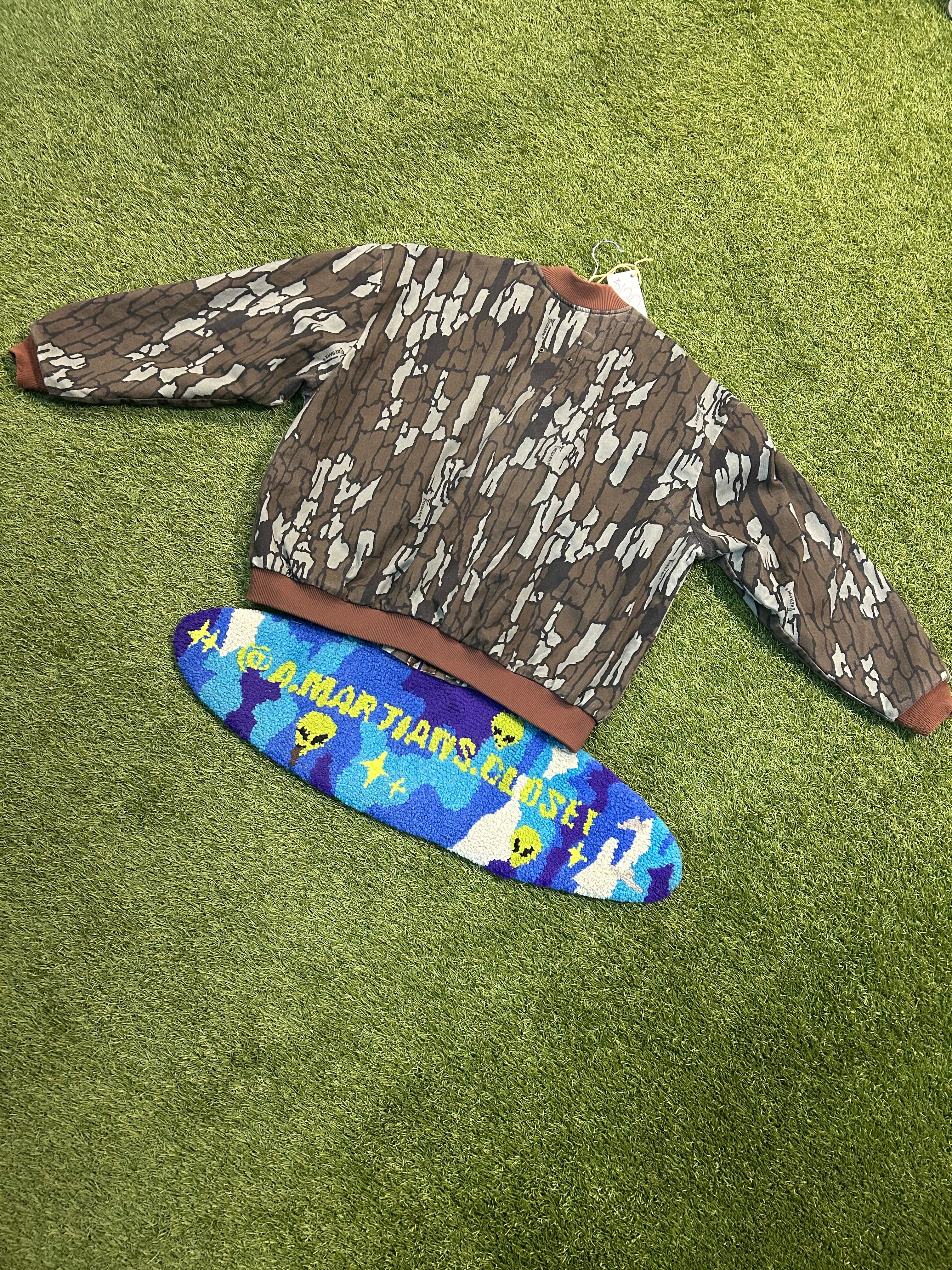 Vintage Garden Mountain Treebark Camo Jacket