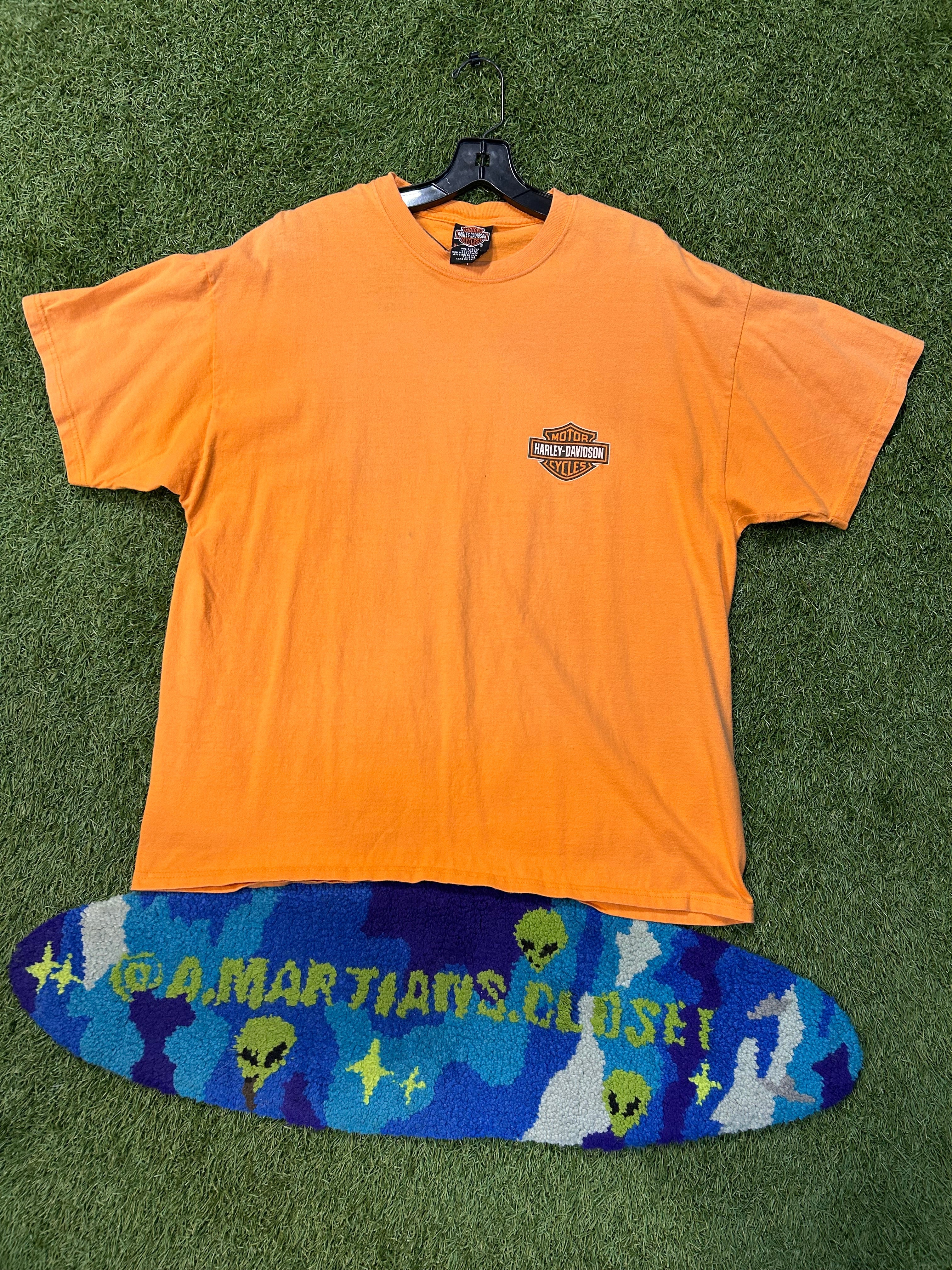 Vintage Harley Davidson Traverse City Michigan Motor Sports Classic Tee