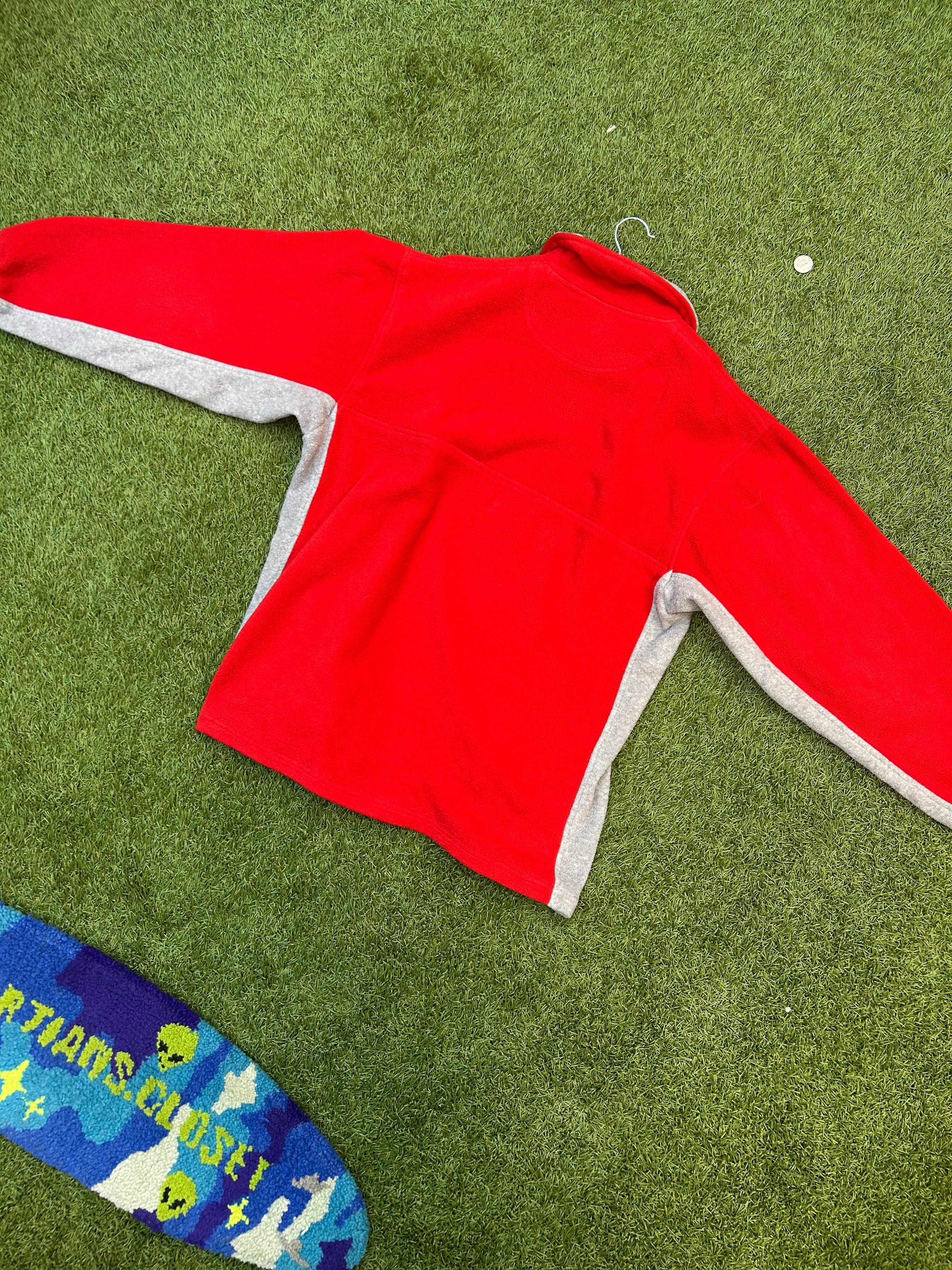 Vintage Starter Ohio State Buckeye QuarterZip W/Pockets
