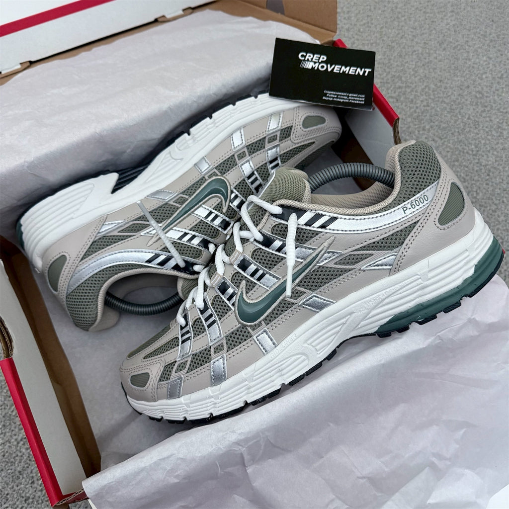 NIKE P-6000 - SAGE GREEN / WHITE
