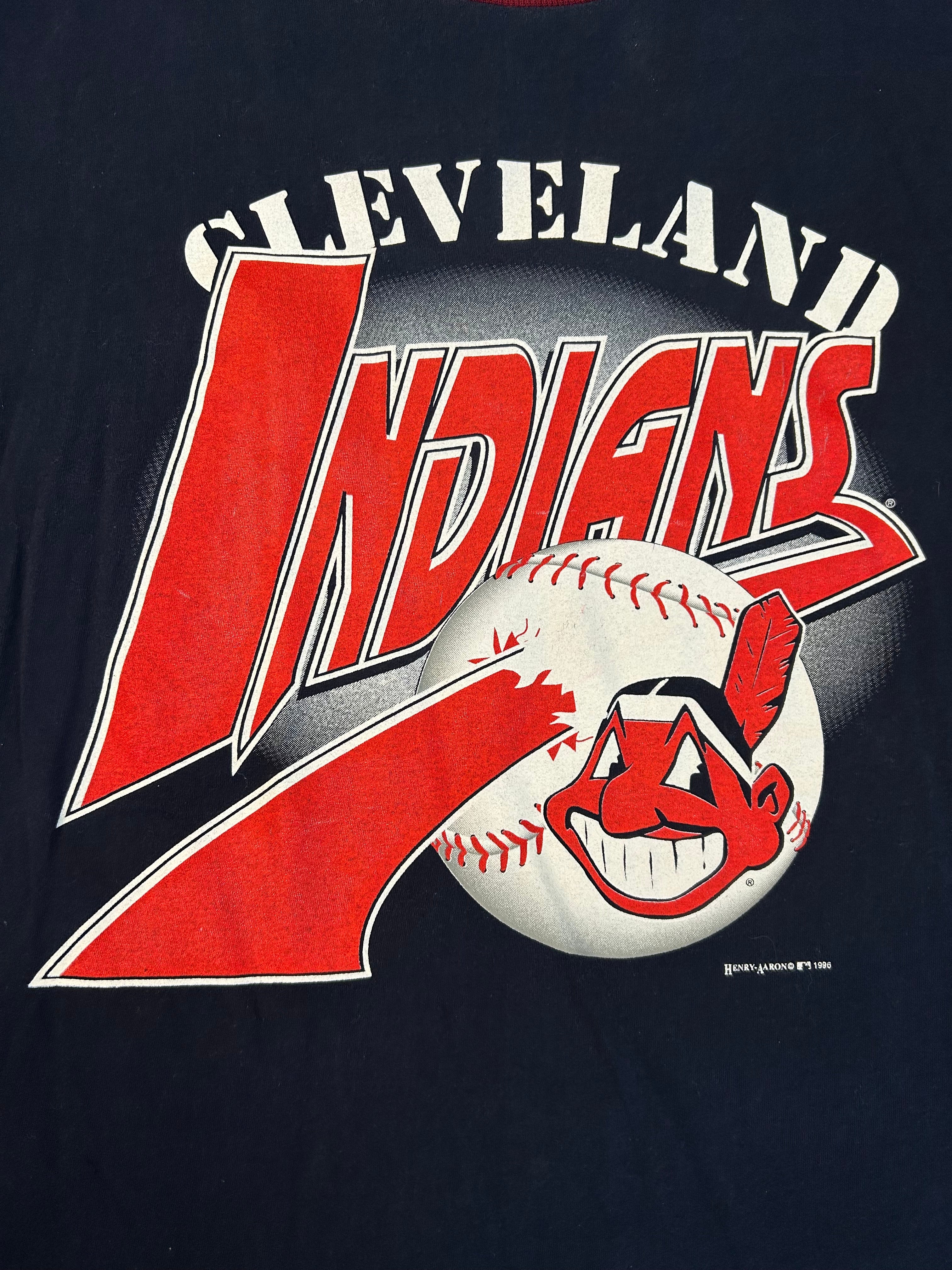 Vintage 1996 Cleveland Indians Big Logo Tee