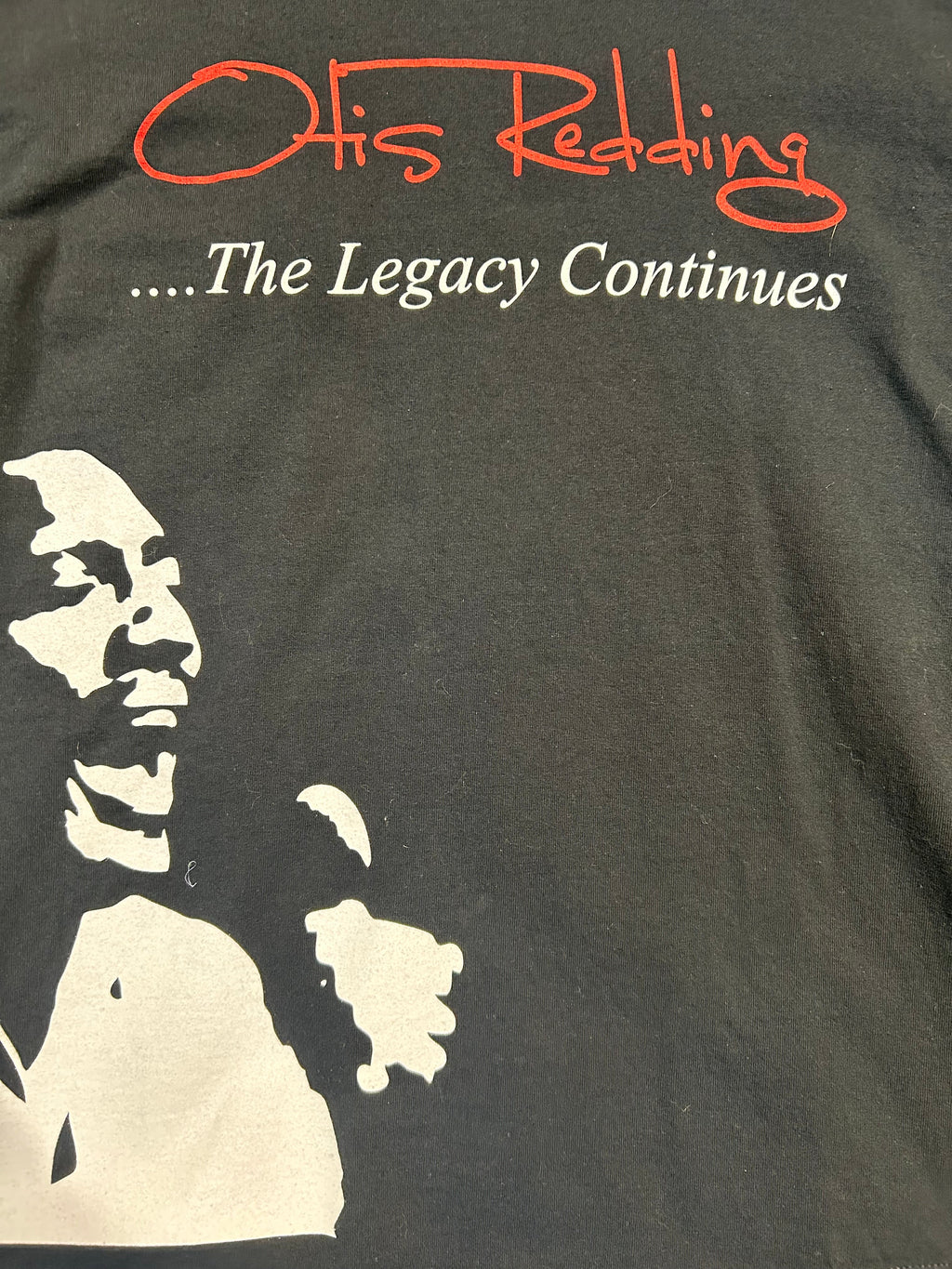 Vintage Otis Redding The Legend Continues Long Sleeve Tee
