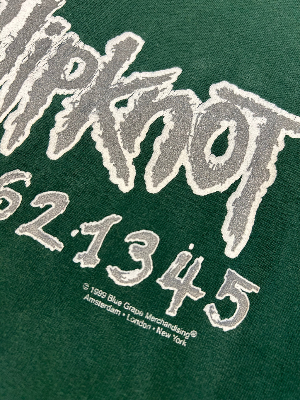 Vintage 1999 Slipknot 870621345 Tee