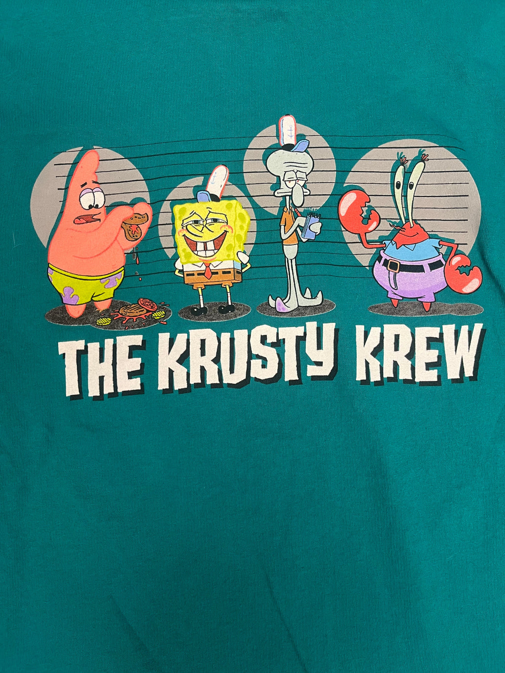 Vintage 2003 Nickelodeon The Krusty Krew Tee