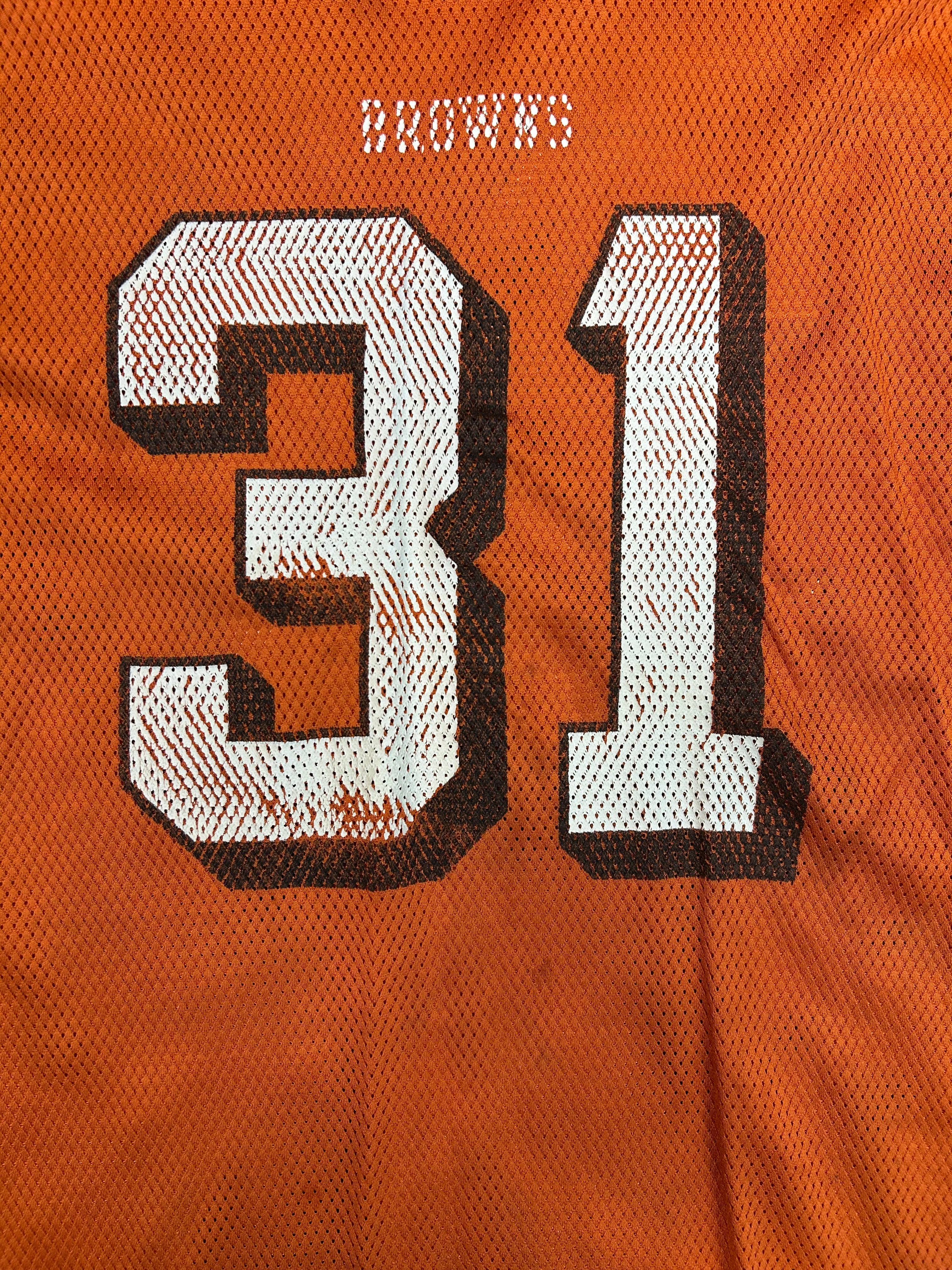 Y2K Reebok Cleveland Browns #31 Green NFL Jersey