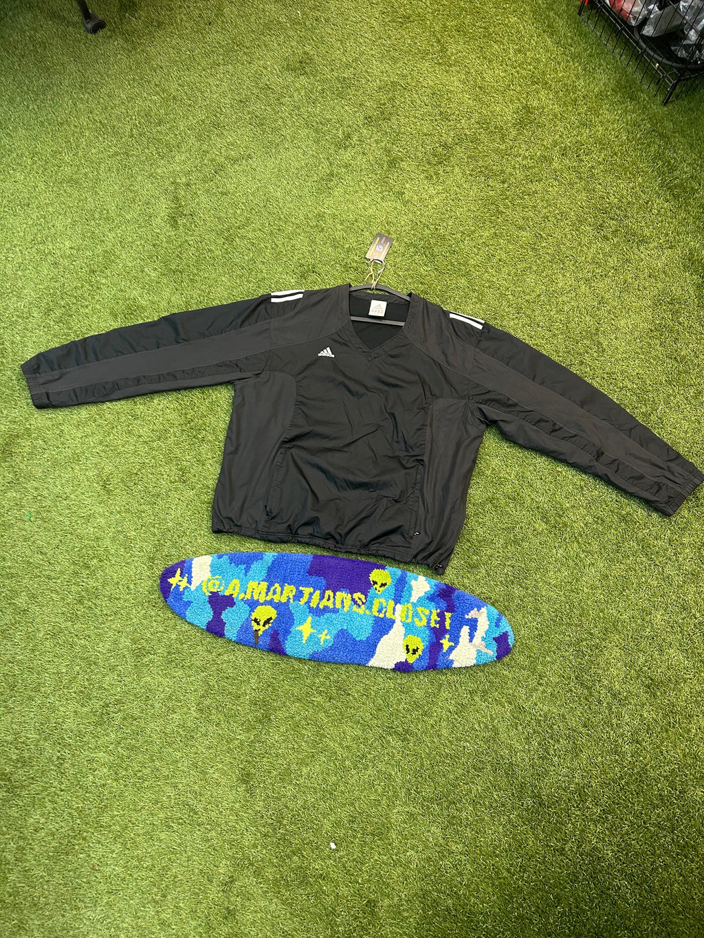 Vintage Adidas Track Pullover W/Pockets