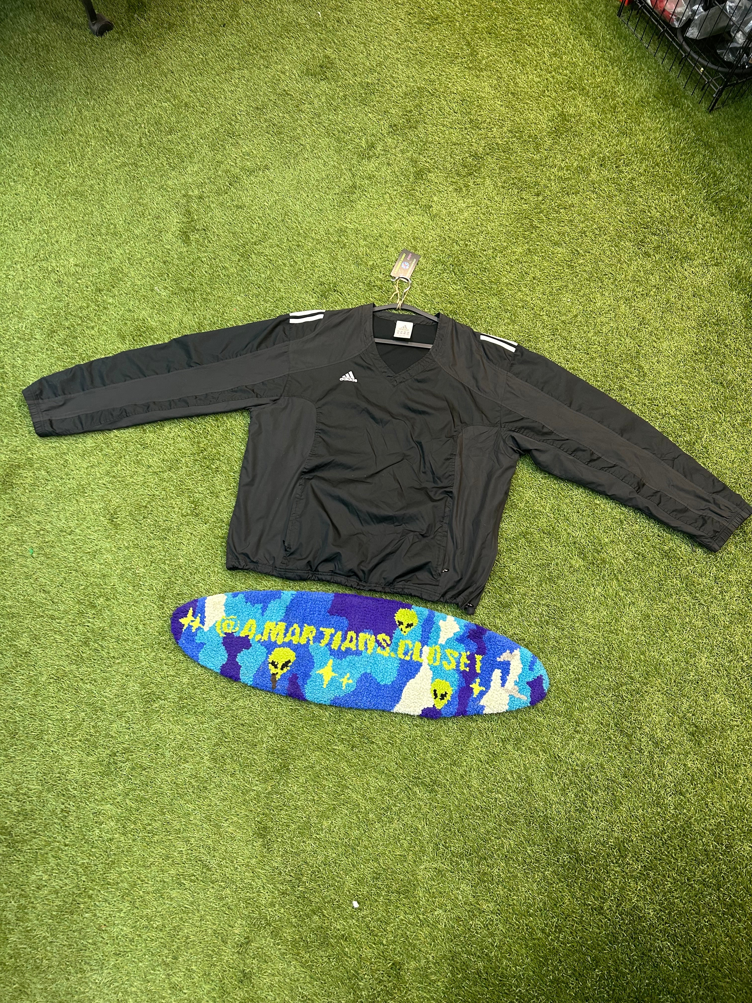 Vintage Adidas Track Pullover W/Pockets