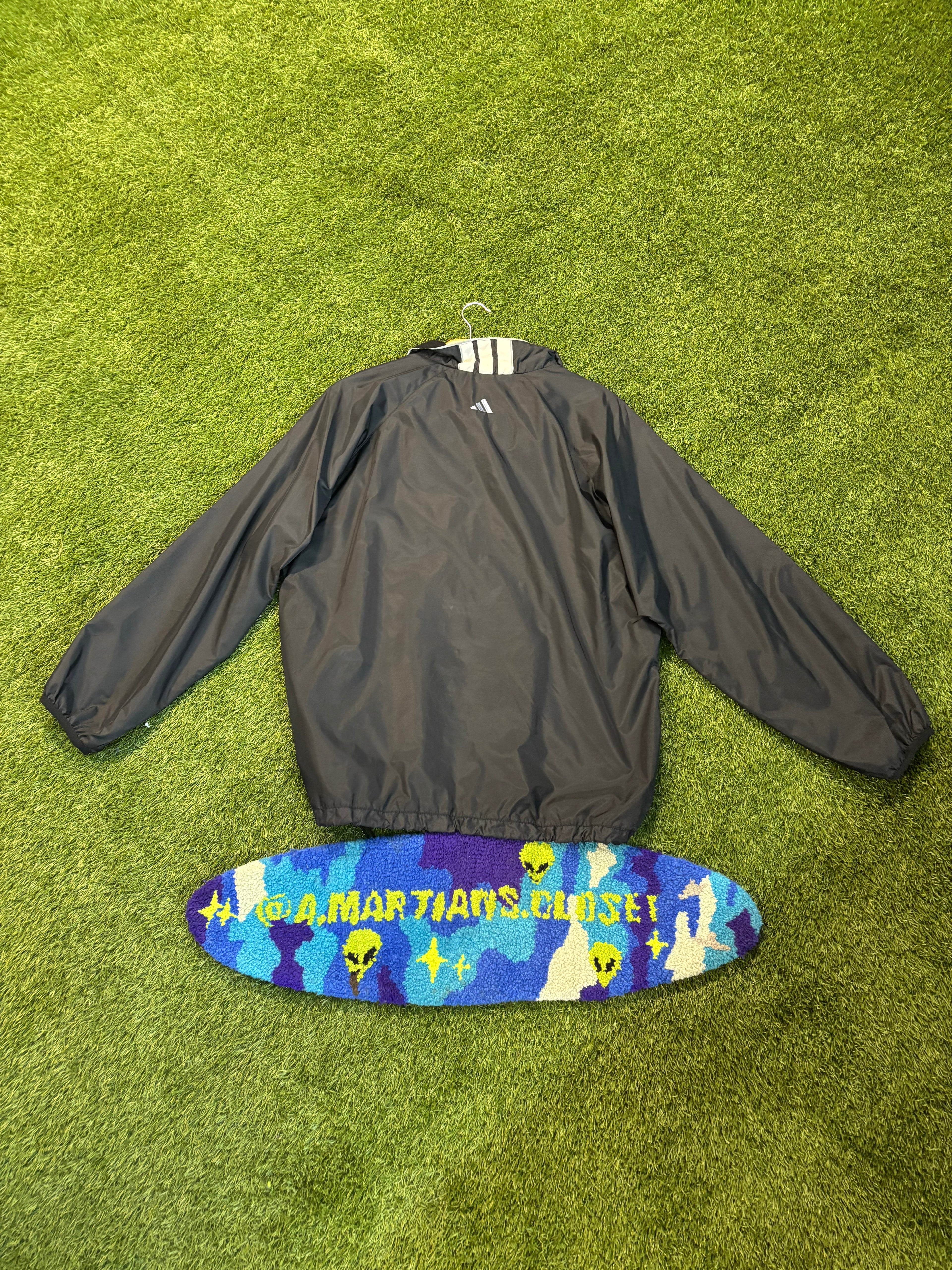 90s Vintage Adidas Vertical Front Stripe Jacket