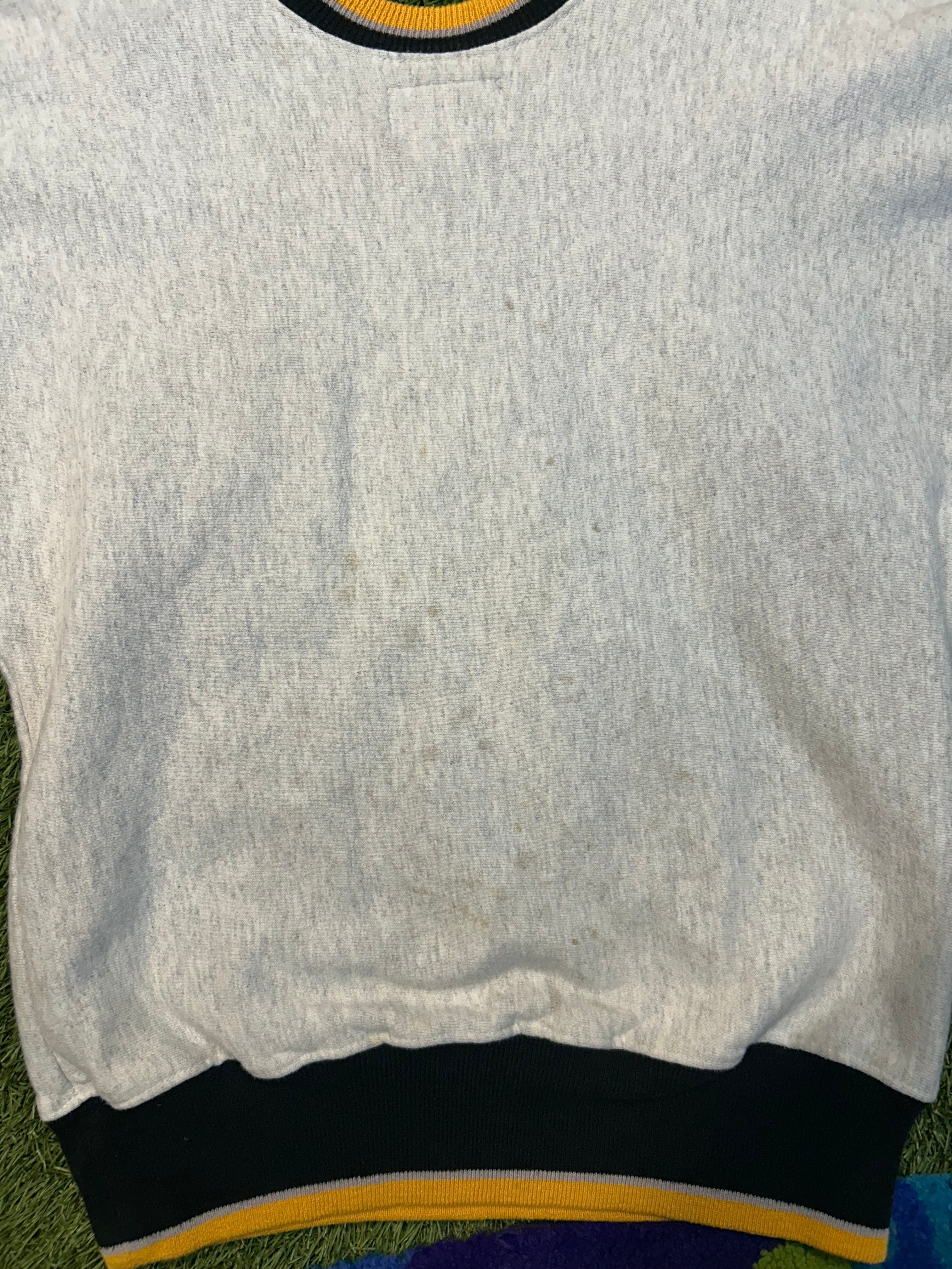Vintage NFL Pittsburgh Steelers Big Embroidered Logo Crewneck