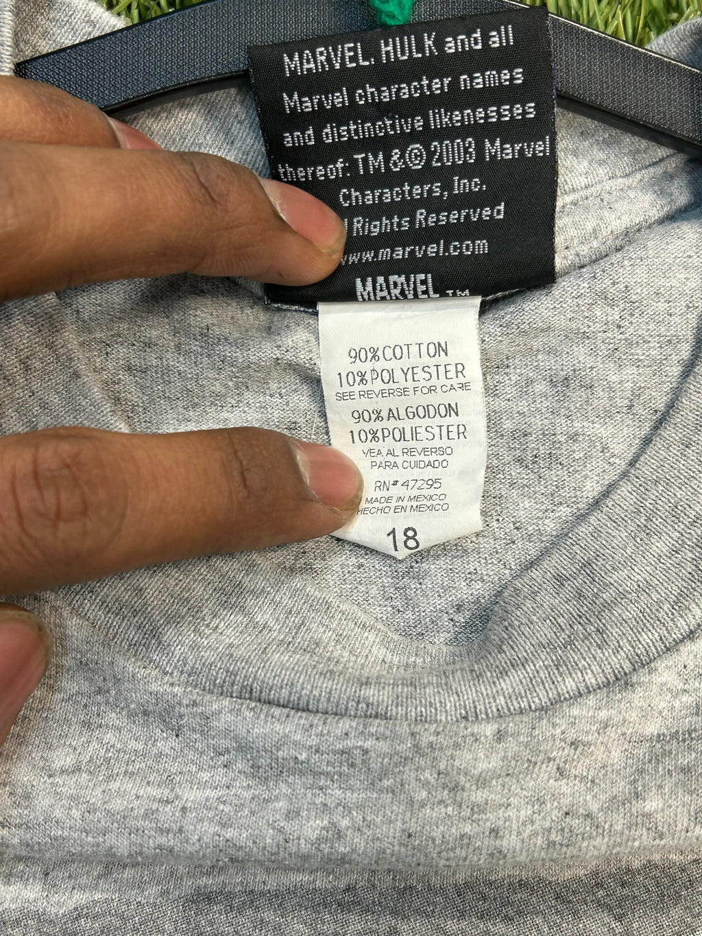 2002 The Incredible Hulk Big Graphic Tee