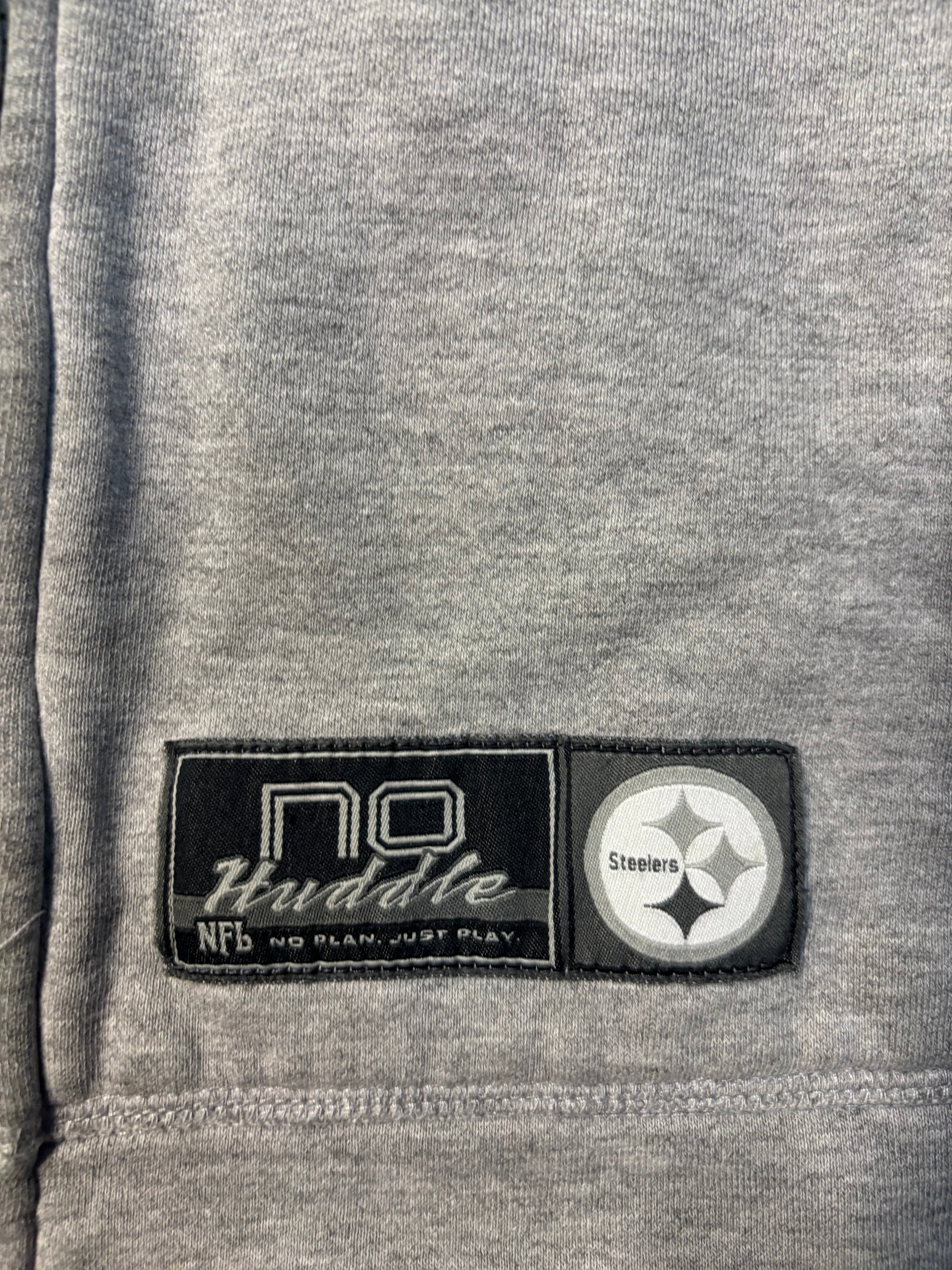 Multi Grey Pittsburgh Steelers No Huddle Tag Size 2XL