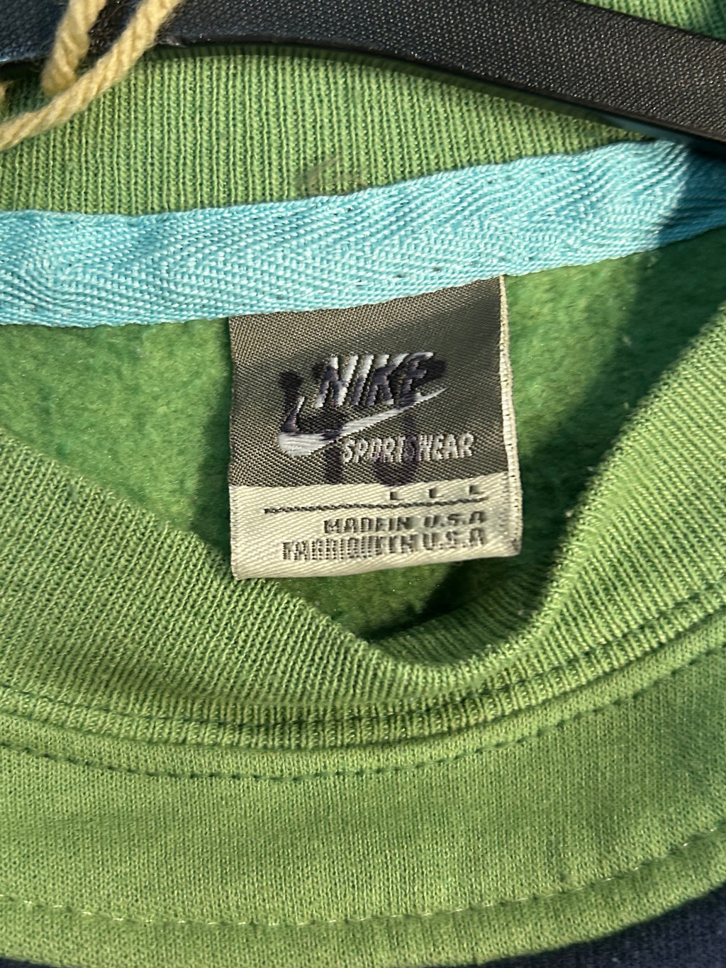 Y2K Nike Center Swoosh Wavey Colors