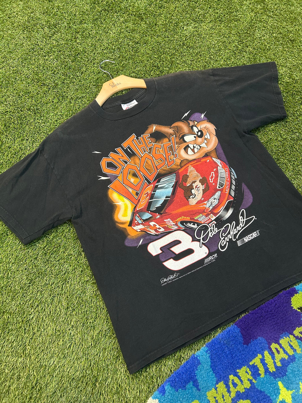 Y2K Dale Earnhardt X Tasmania Devil NASCAR Tee