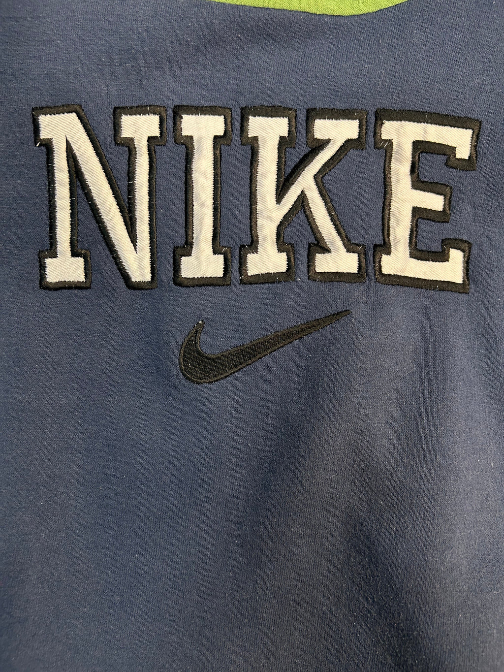 Y2K Nike Center Swoosh Wavey Colors