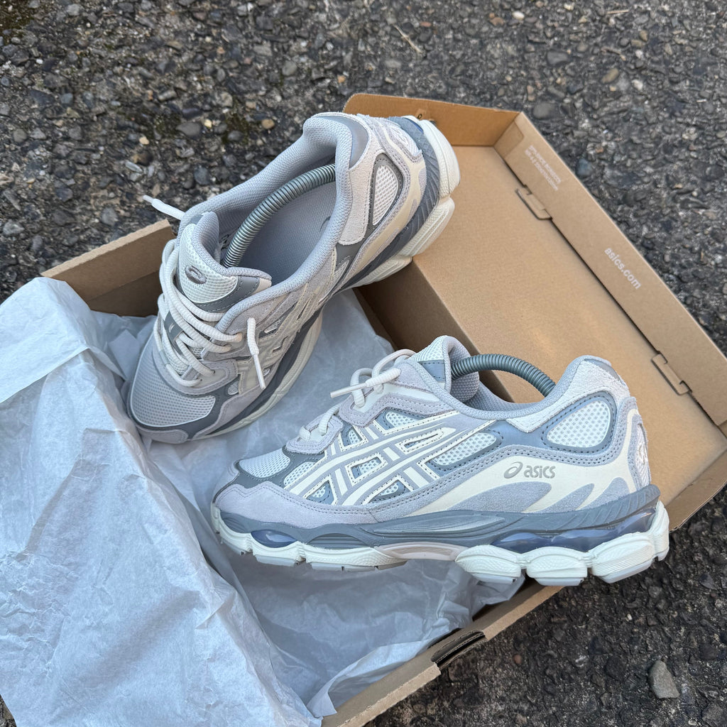 ASICS GEL NYC TRAINER - OYSTER CREAM / GREY