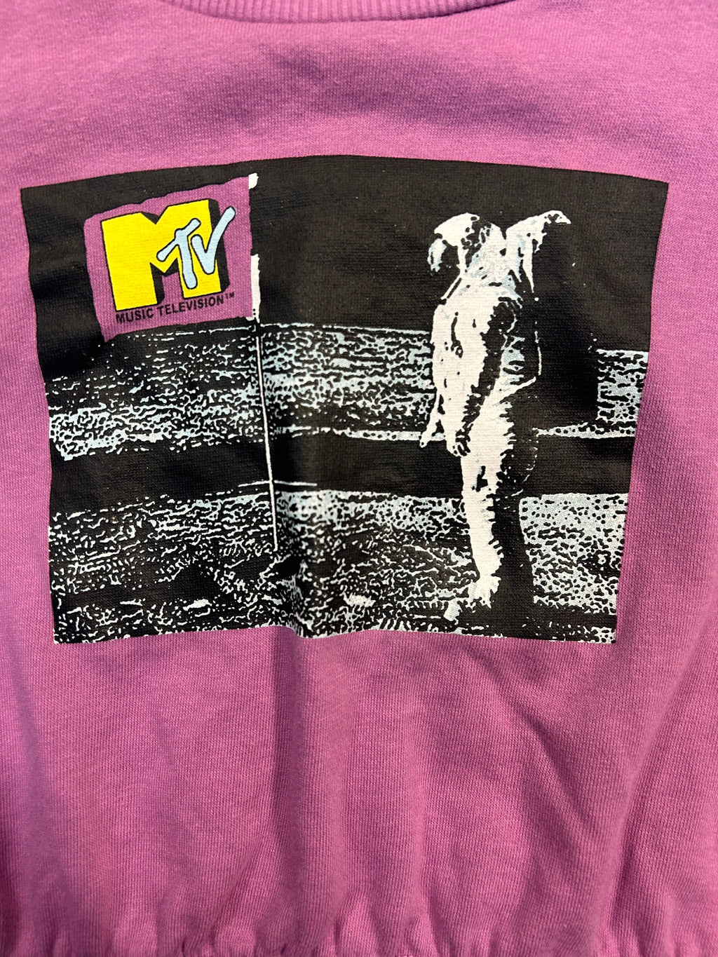 2019 MTV Women’s Crop Crewneck