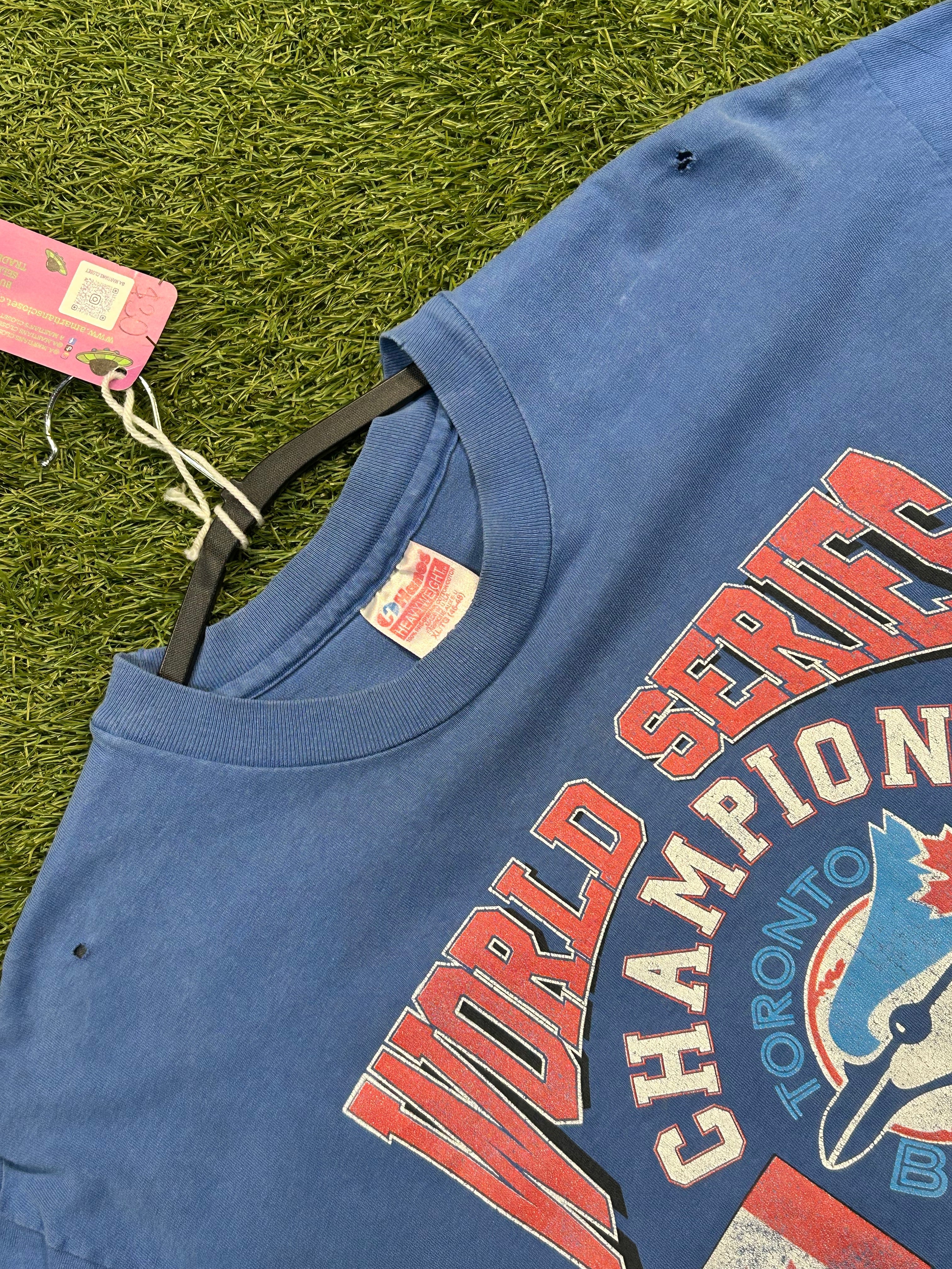 Vintage 1992 MLB World Series Champions Toronto Blue Jays