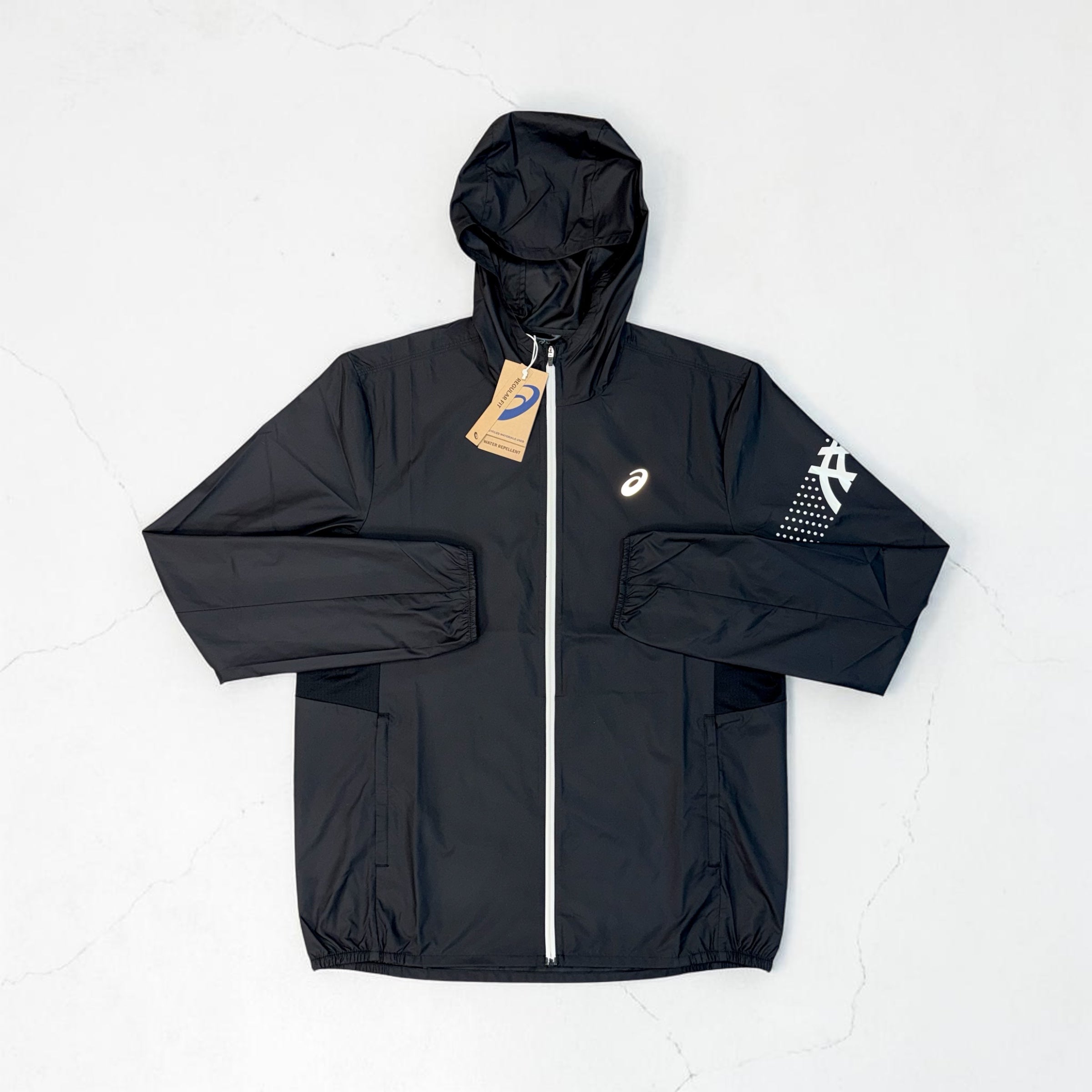 ASICS ICON WINDRUNNER, T-SHIRT AND SHORTS 3PC SET - BLACK (Japan sizing)