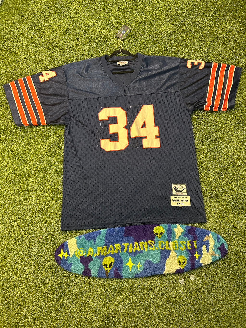 Y2K Chicago Bears Walter Payton  #34 Mitchell & Ness NFL Jersey