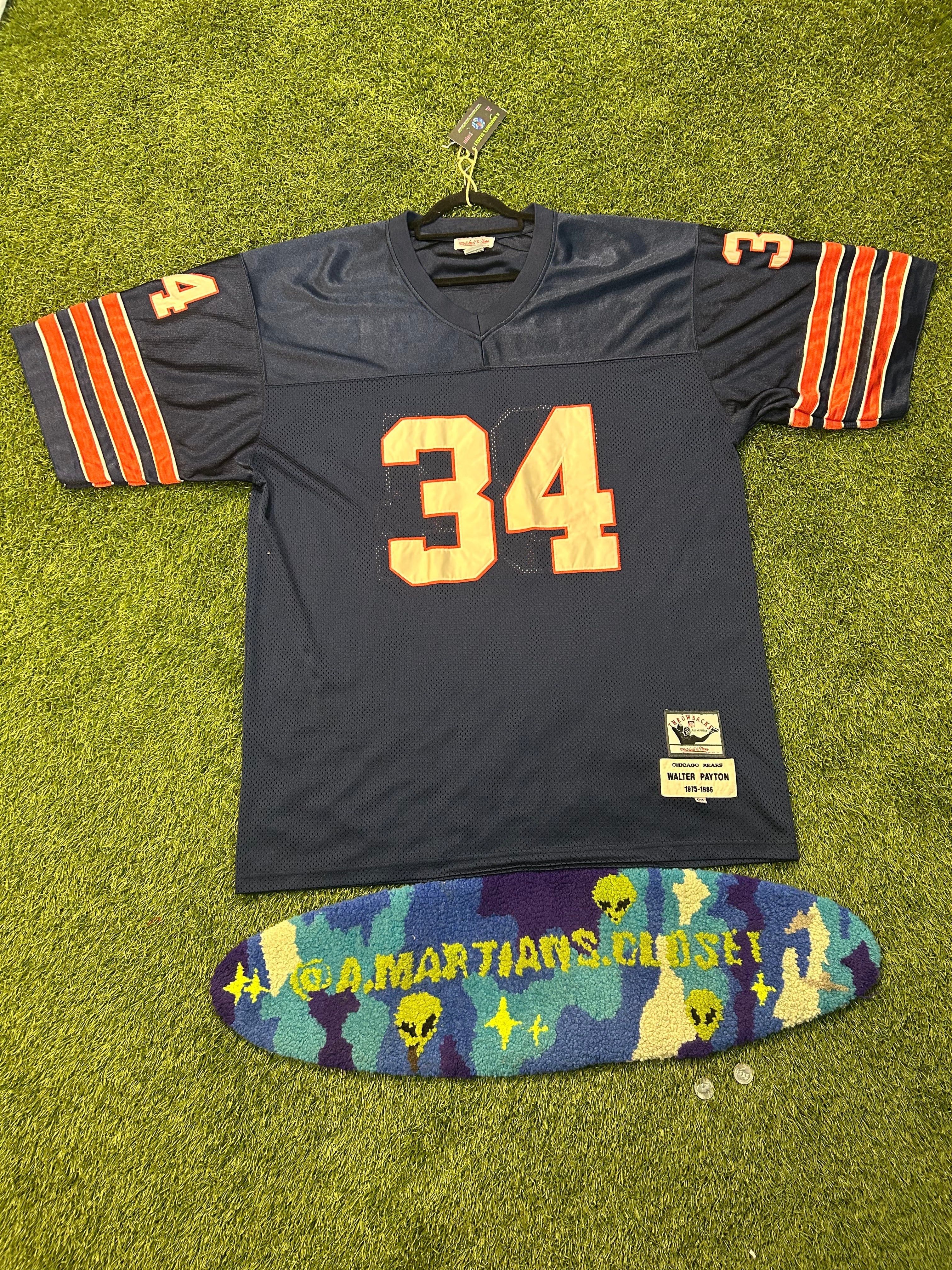 Y2K Chicago Bears Walter Payton  #34 Mitchell & Ness NFL Jersey